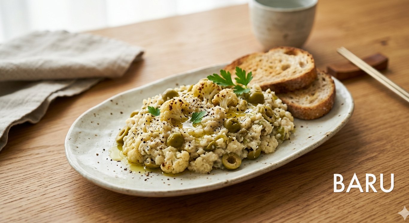 Cauliflower & Olive Spread (콜리플라워 올리브 스프레드)