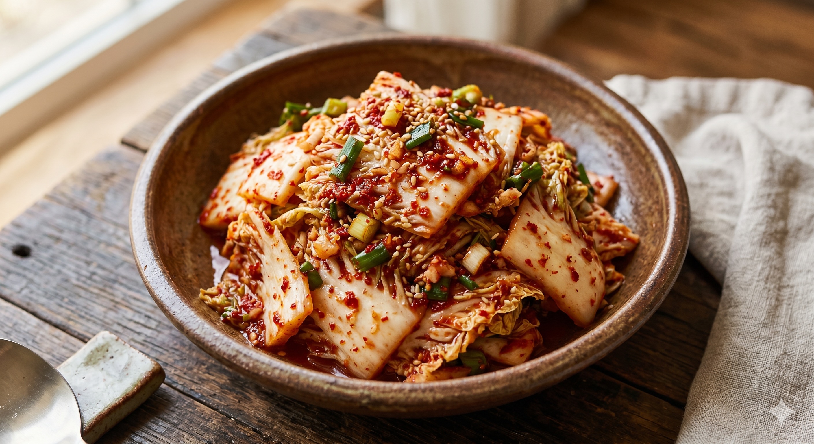 Napa Cabbage Kimchi (배추겉절이)