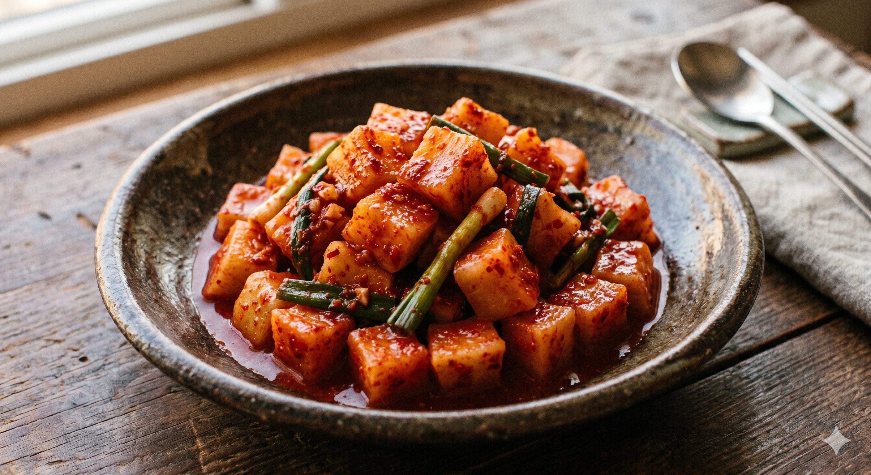 Cubed Radish Kimchi (깍두기)
