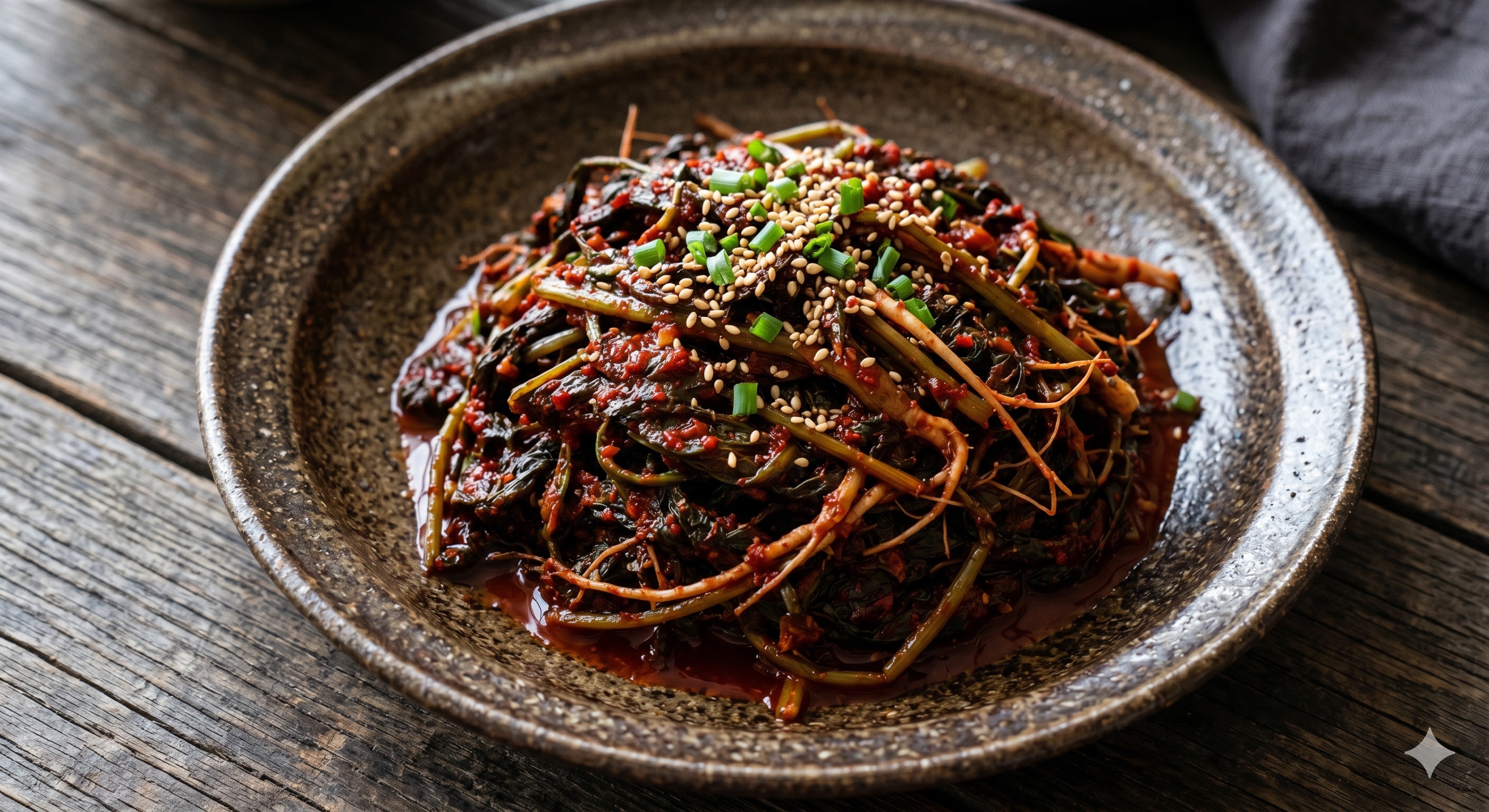 Godeulppaegi Kimchi (Bitter Herb Kimchi) (고들빼기김치)