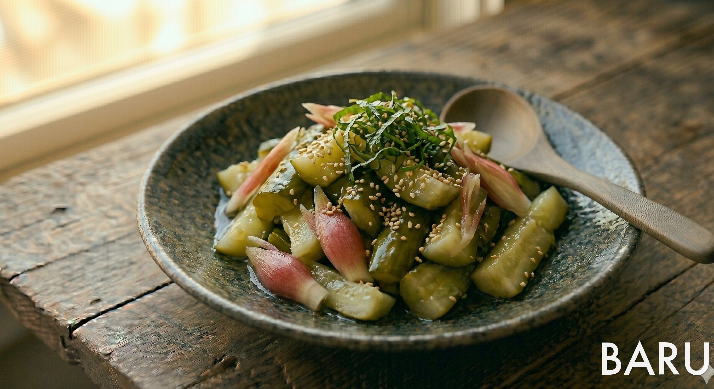 Cucumber Pickled in Plum (오이 매실 절임)