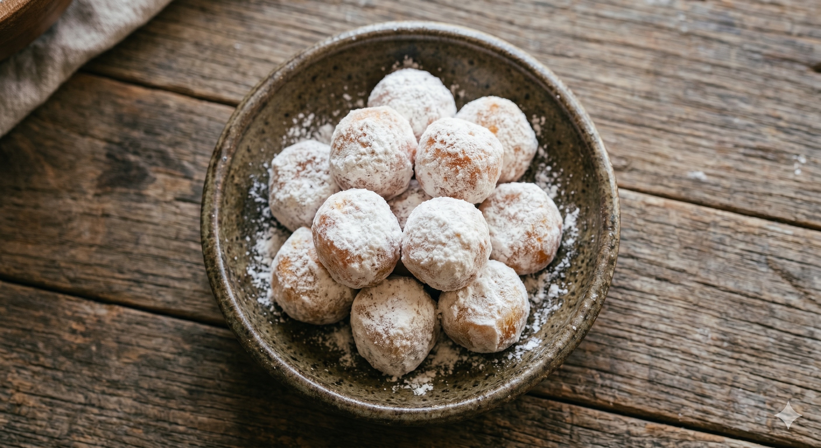 Snowflake Powdered Sweet Potato (눈꽃 가루 고구마)