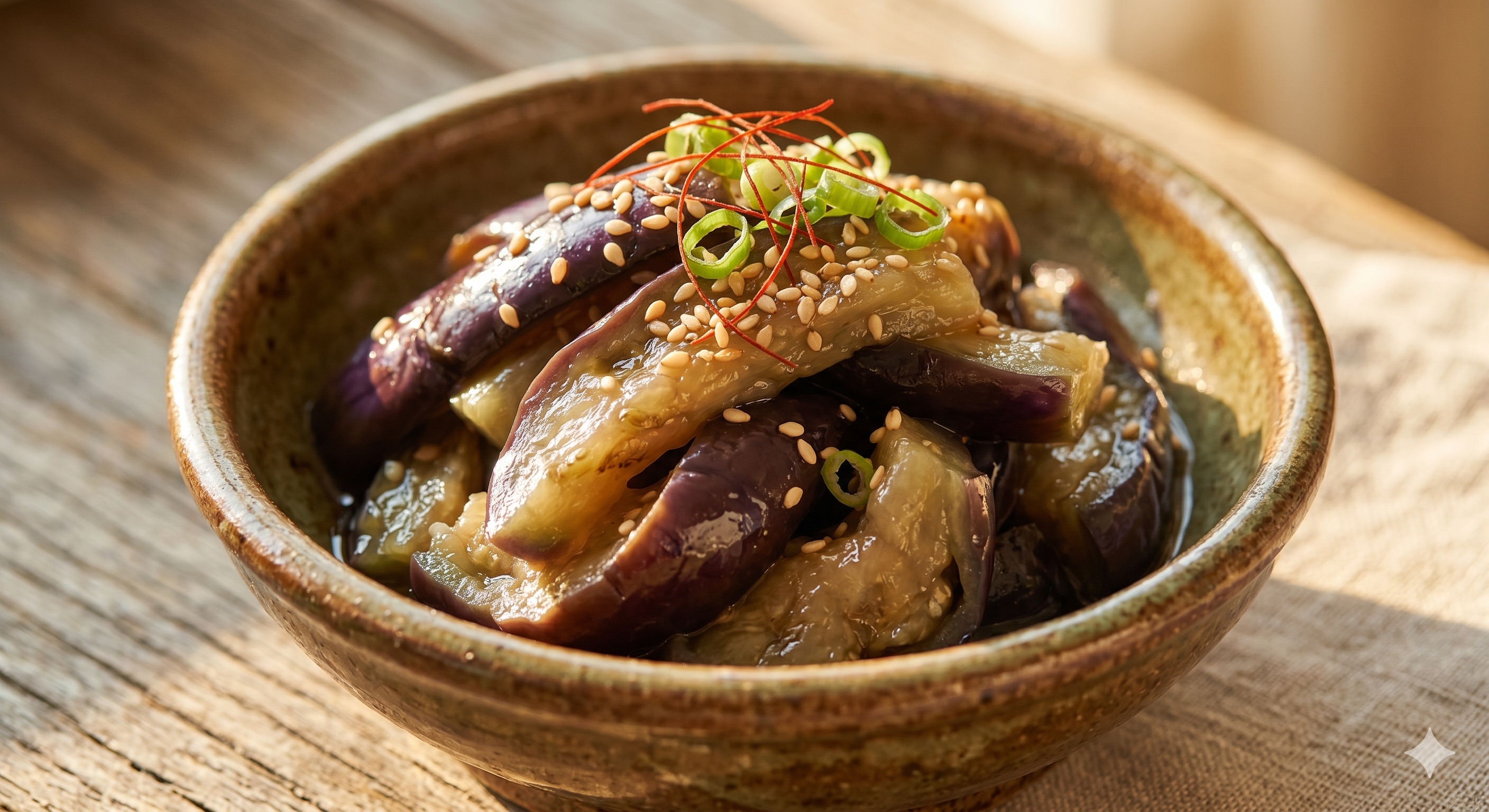 Quick-Pickled Eggplant (가지 아사즈케)