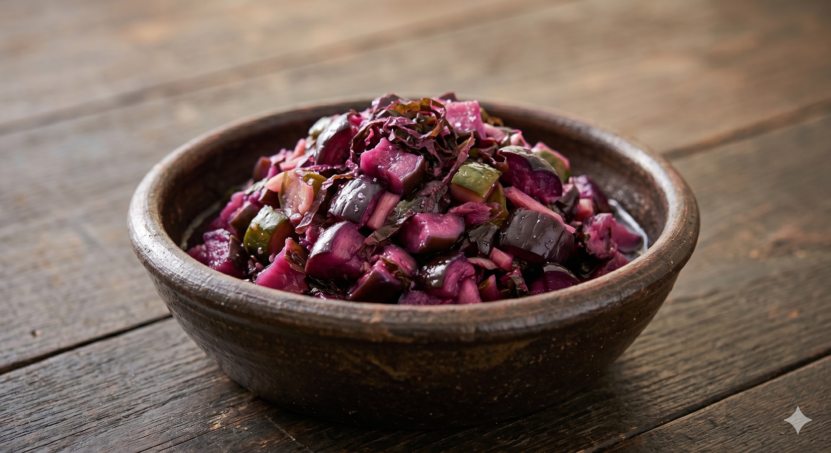 Shibazuke (Kyoto Purple Eggplant Pickle) (시바즈케 (교토 자색 채소절임))