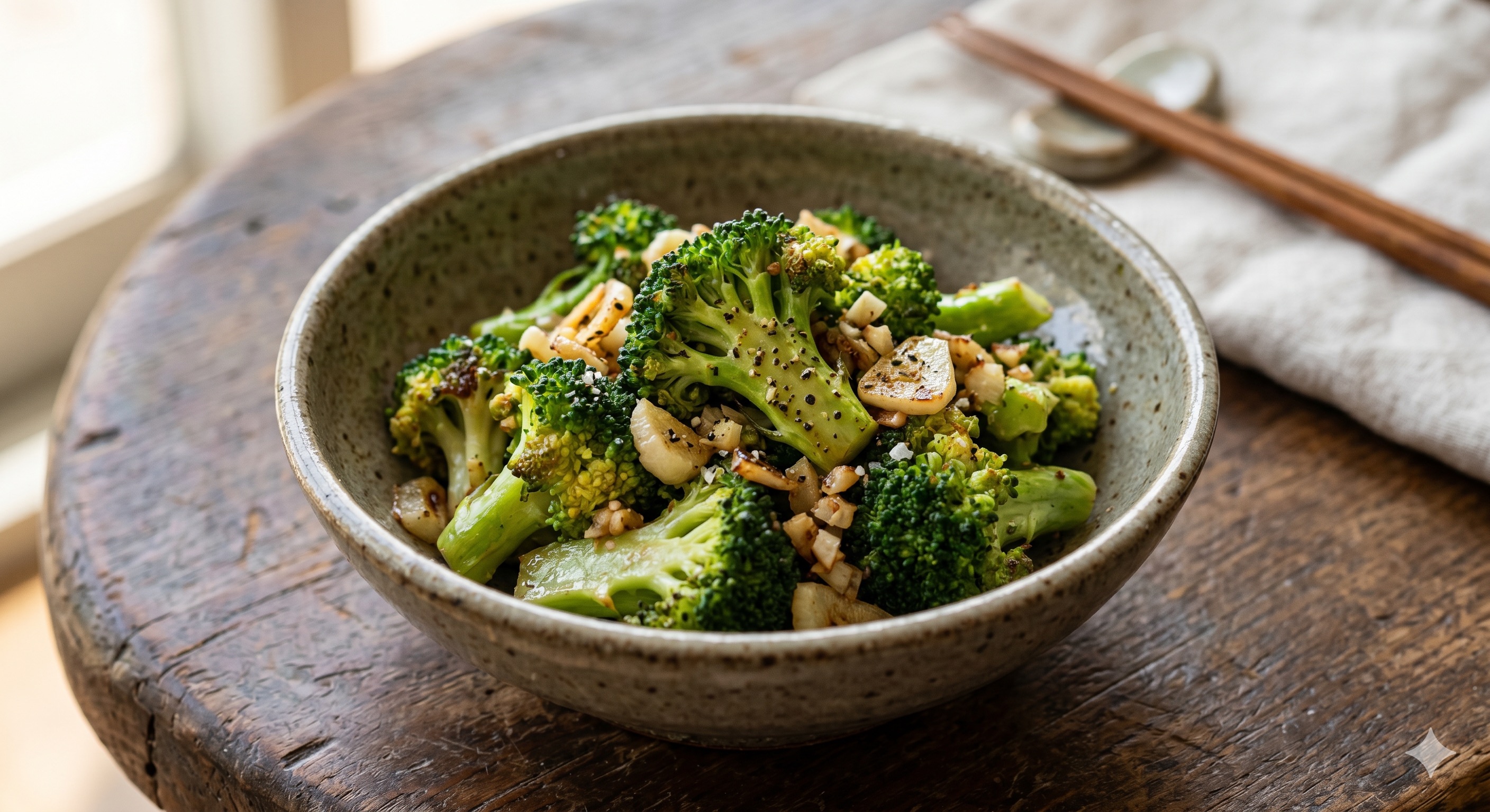 Garlic Broccoli Stir-Fry (브로콜리 마늘 볶음)