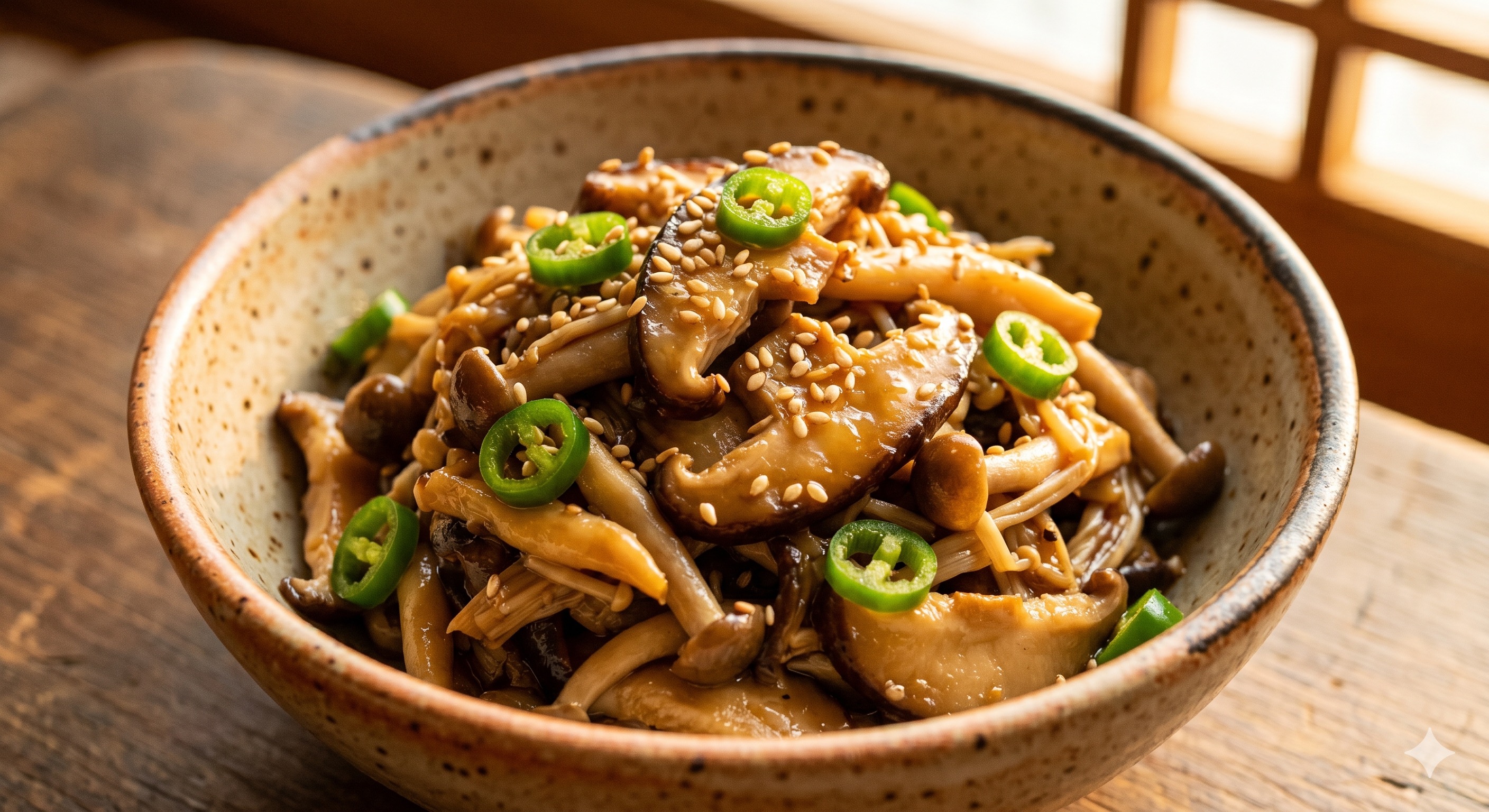 Savory Mushroom Stir-fry (버섯 볶음)