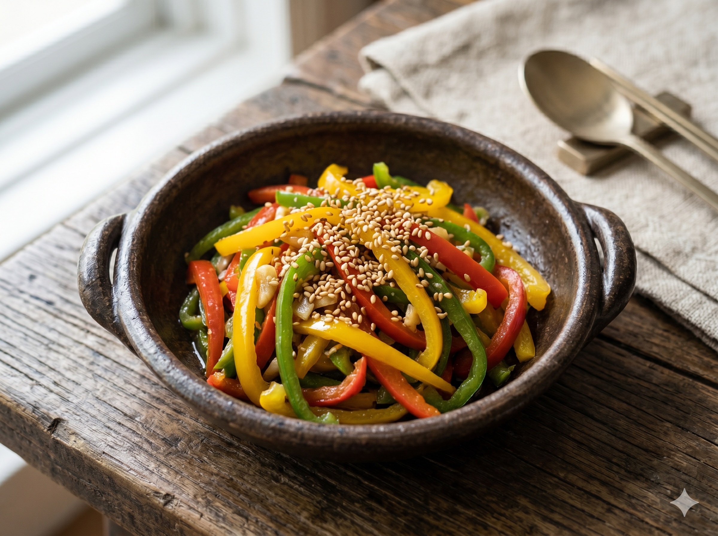 Stir-fried Bell Pepper (피망 볶음)