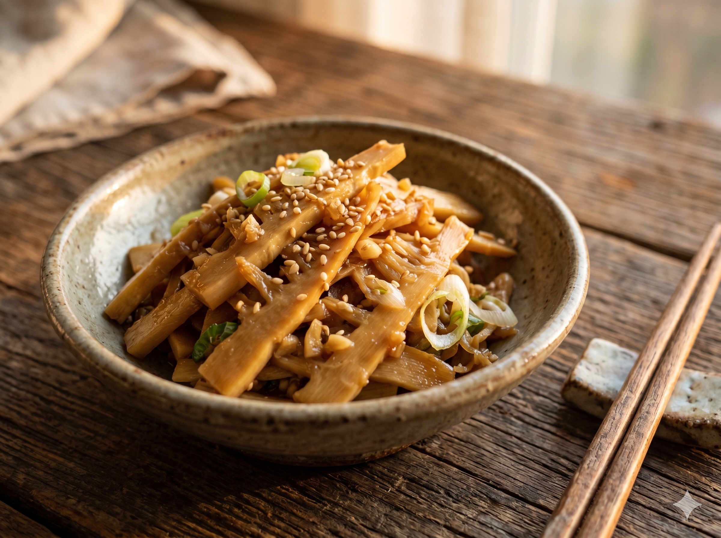 Stir-fried Bamboo Shoots (죽순 볶음)