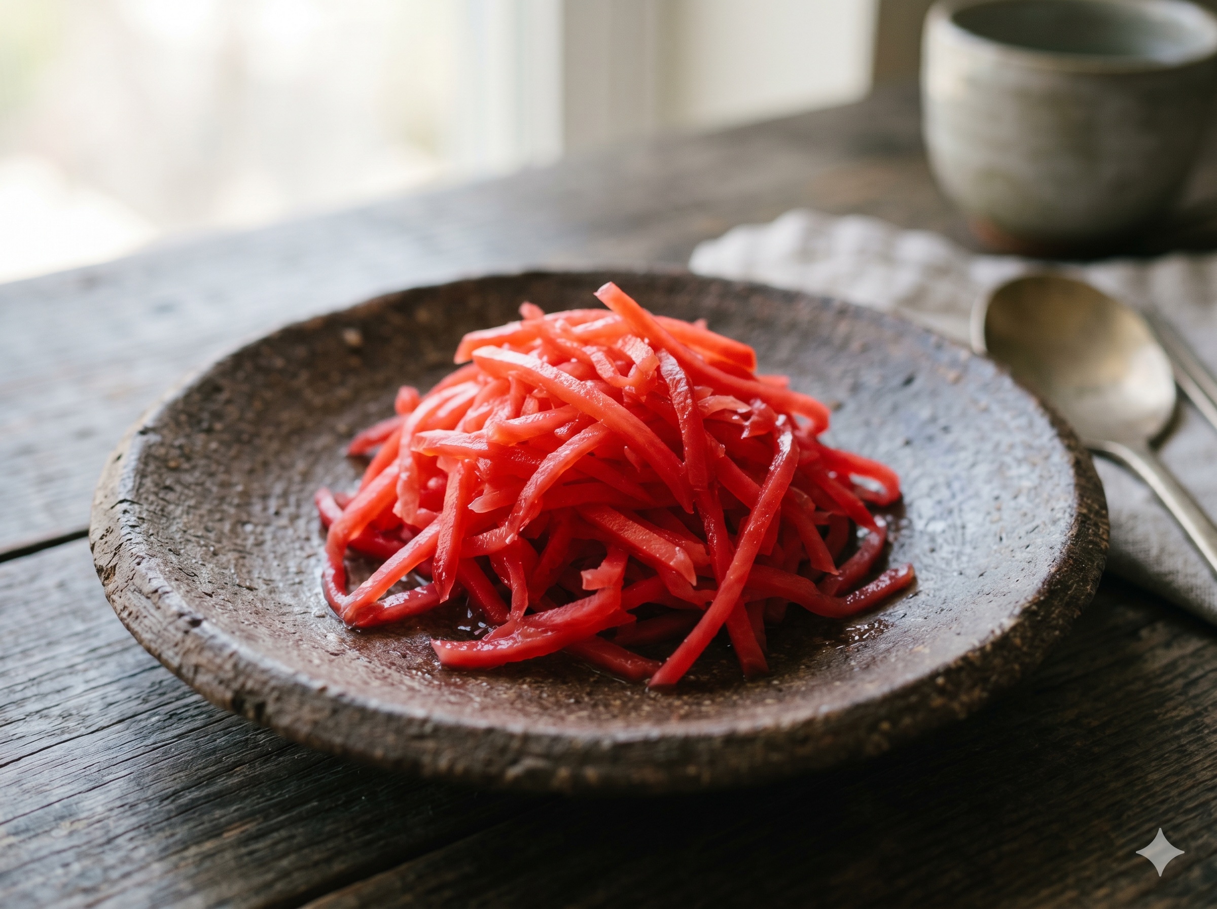 Red Pickled Ginger (베니쇼가)