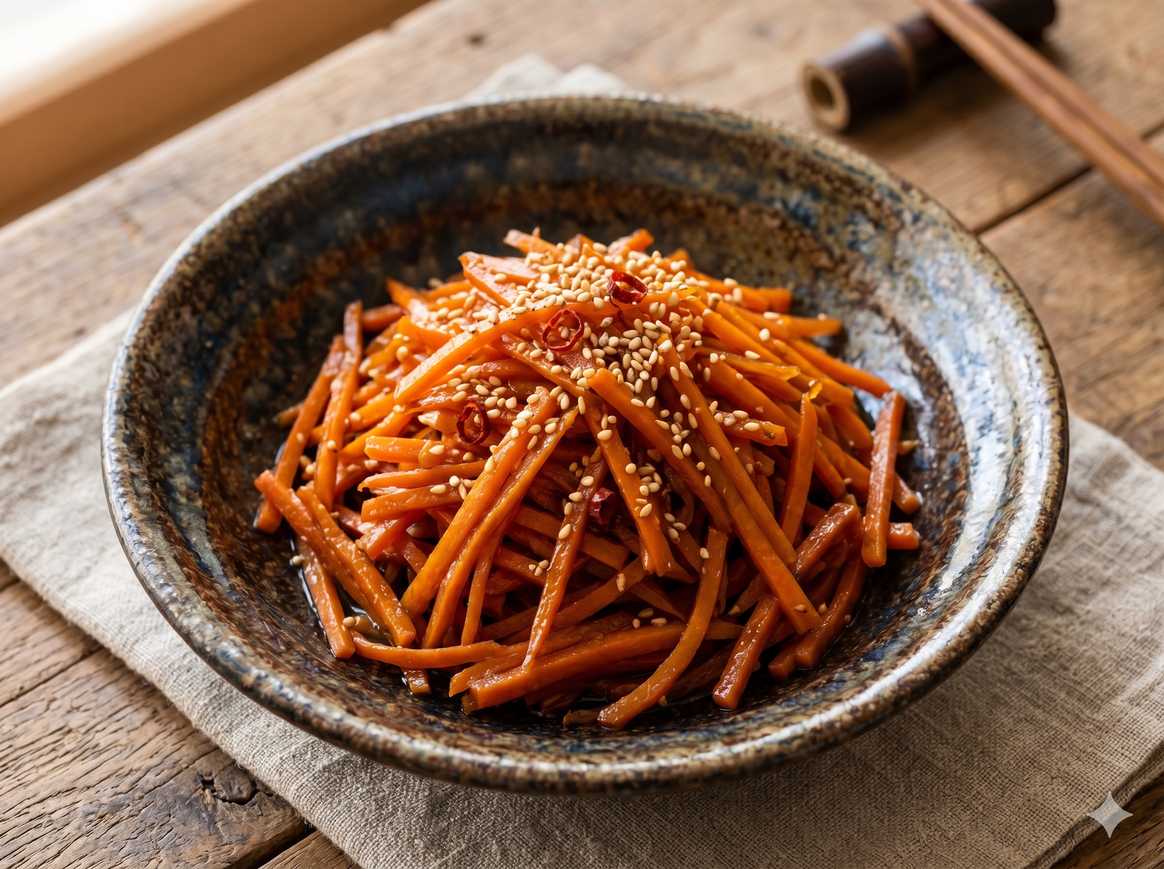 Carrot Kinpira (닌진노 킨피라)