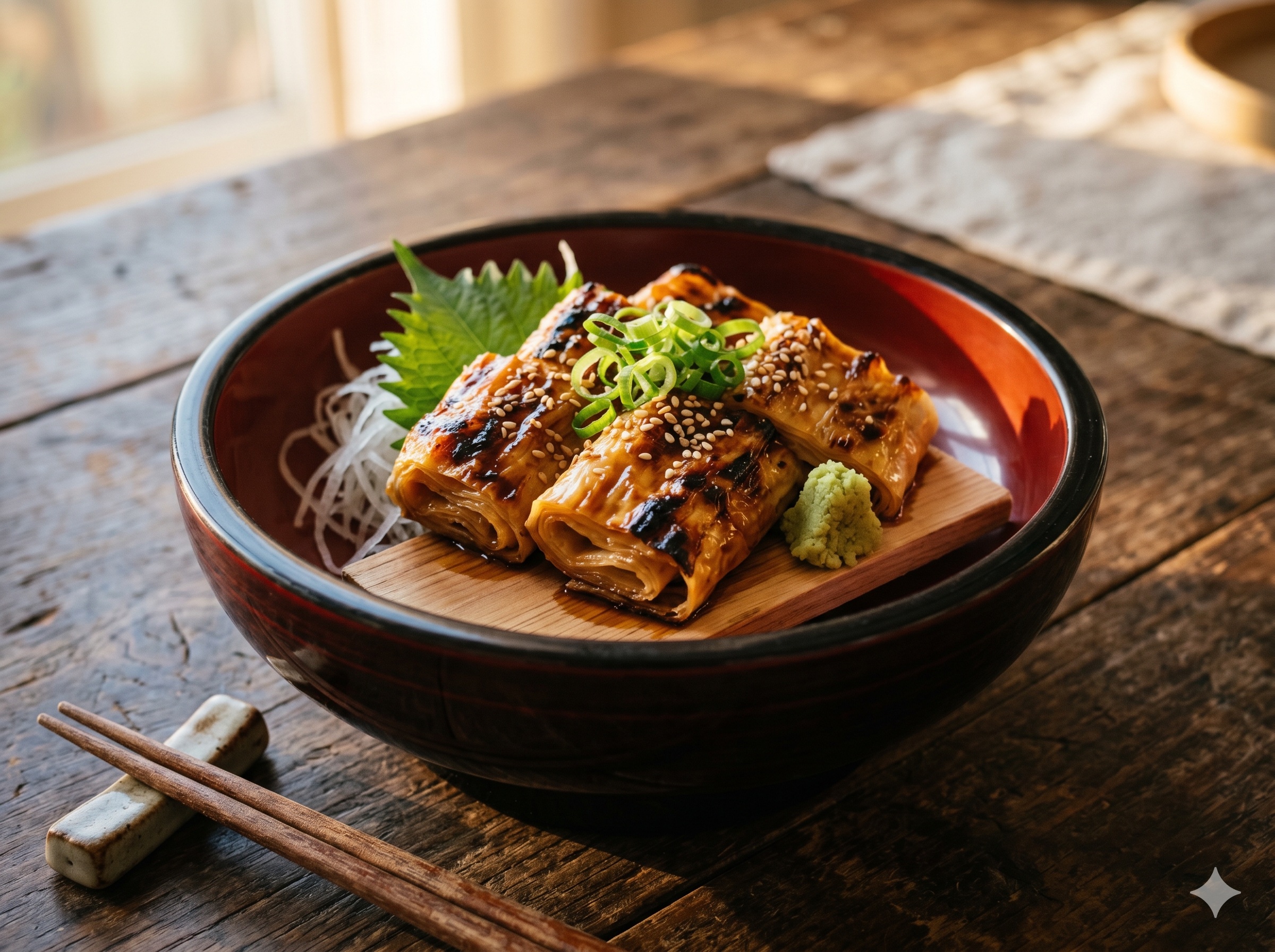 Grilled Tofu Skin (유바 야키)