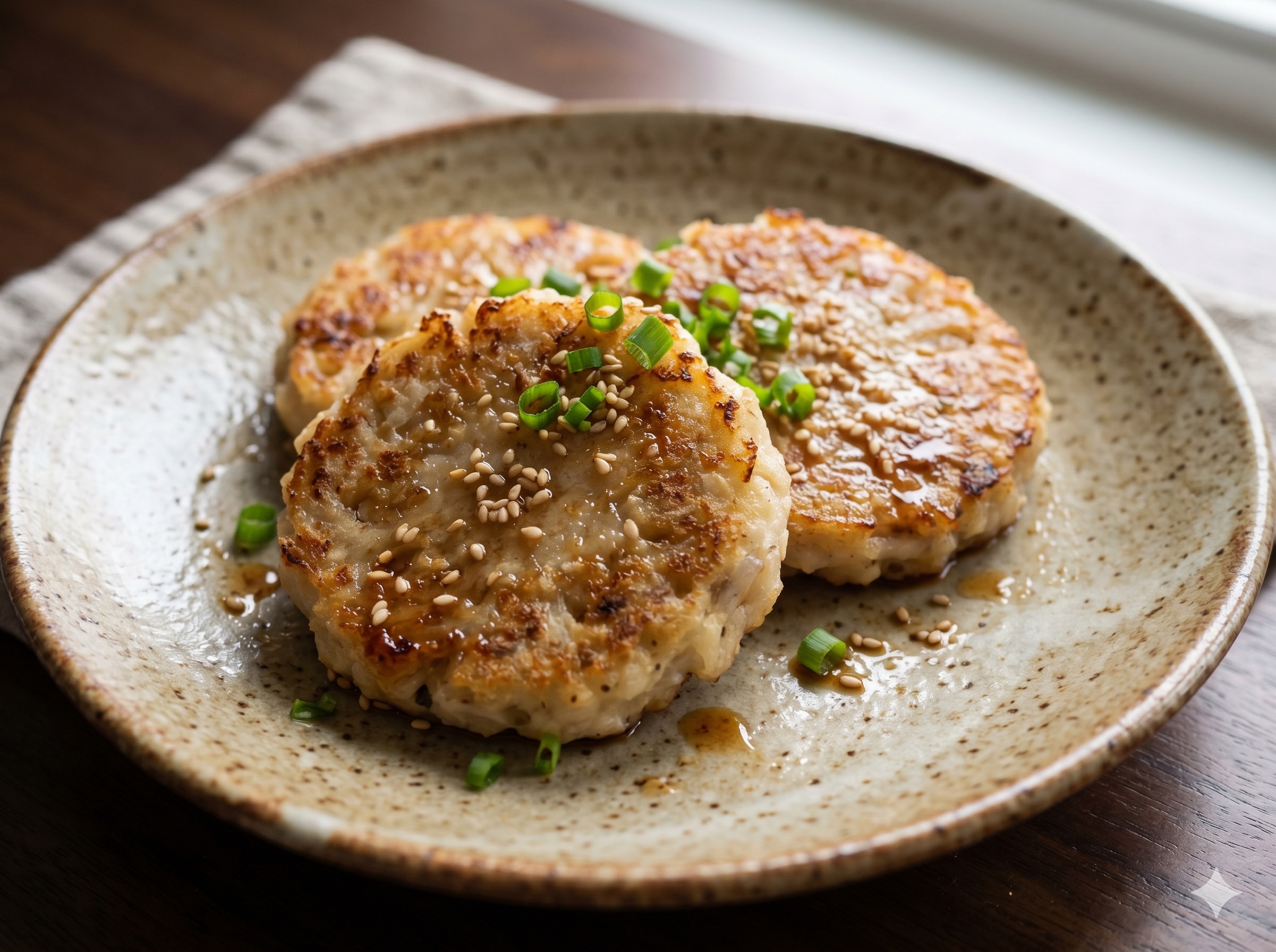 Lotus Root Rice Cake (렌콘모치)