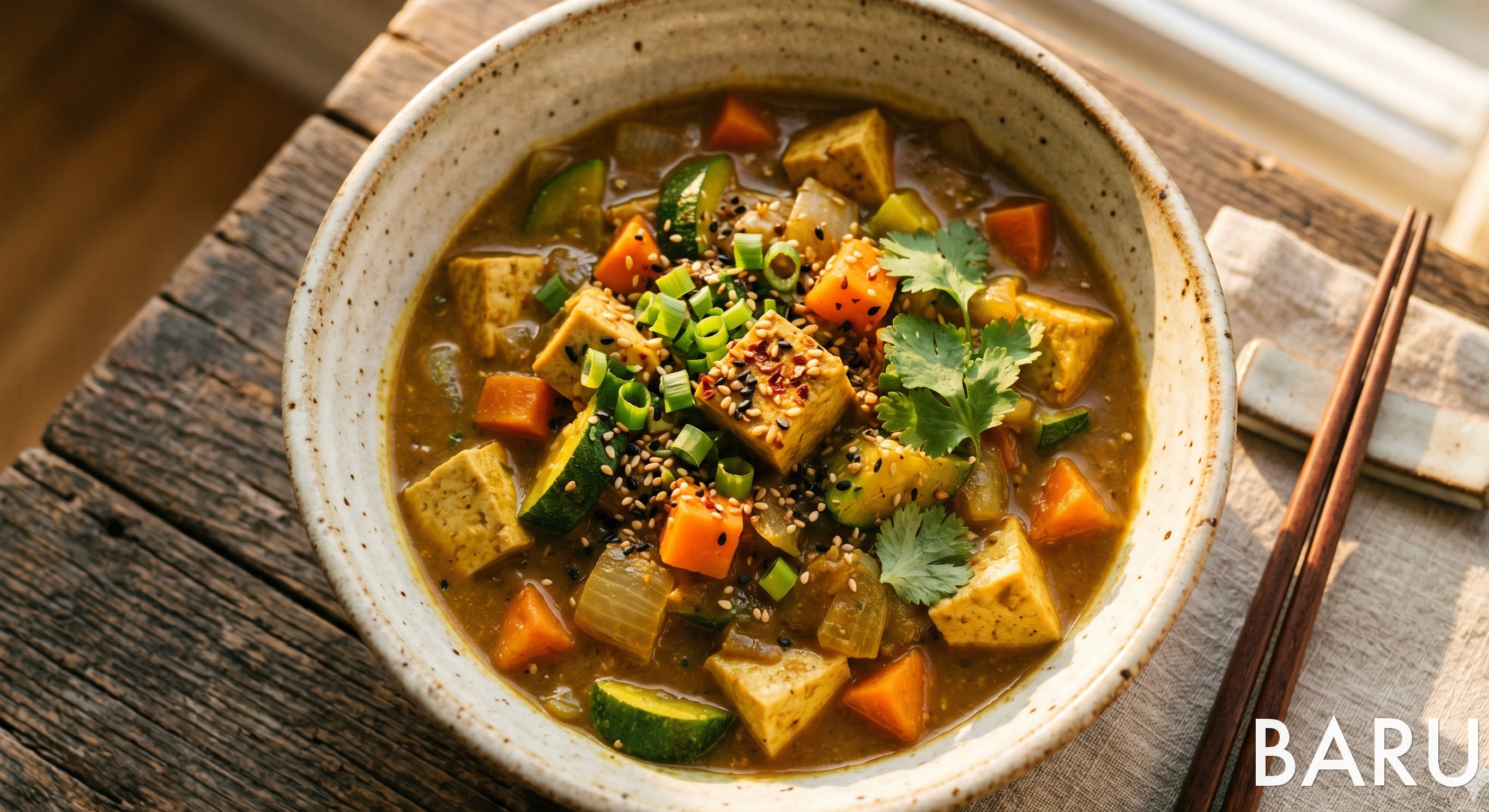 Rice-free Tofu Curry (두부카레)