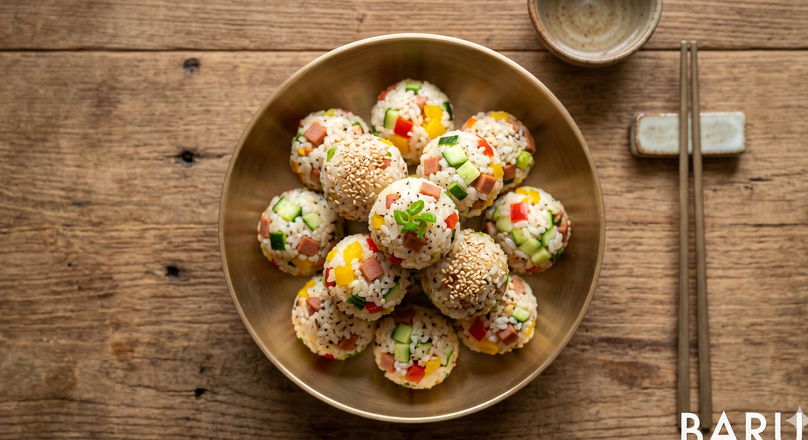 Vegetable Rice Balls (야채주먹밥)