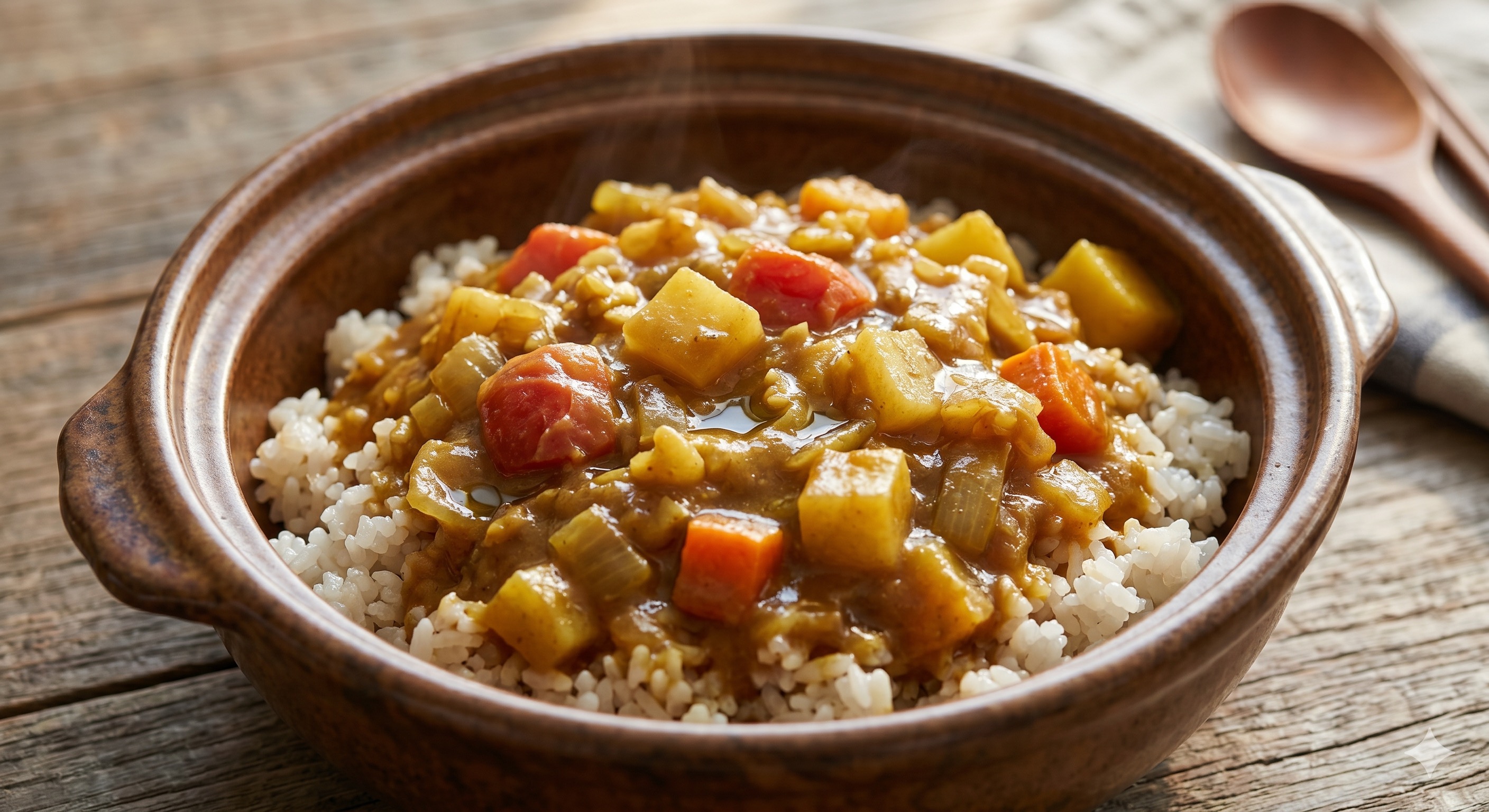 Immune-boosting Vegetable Curry Rice (면역력 채소 카레밥)