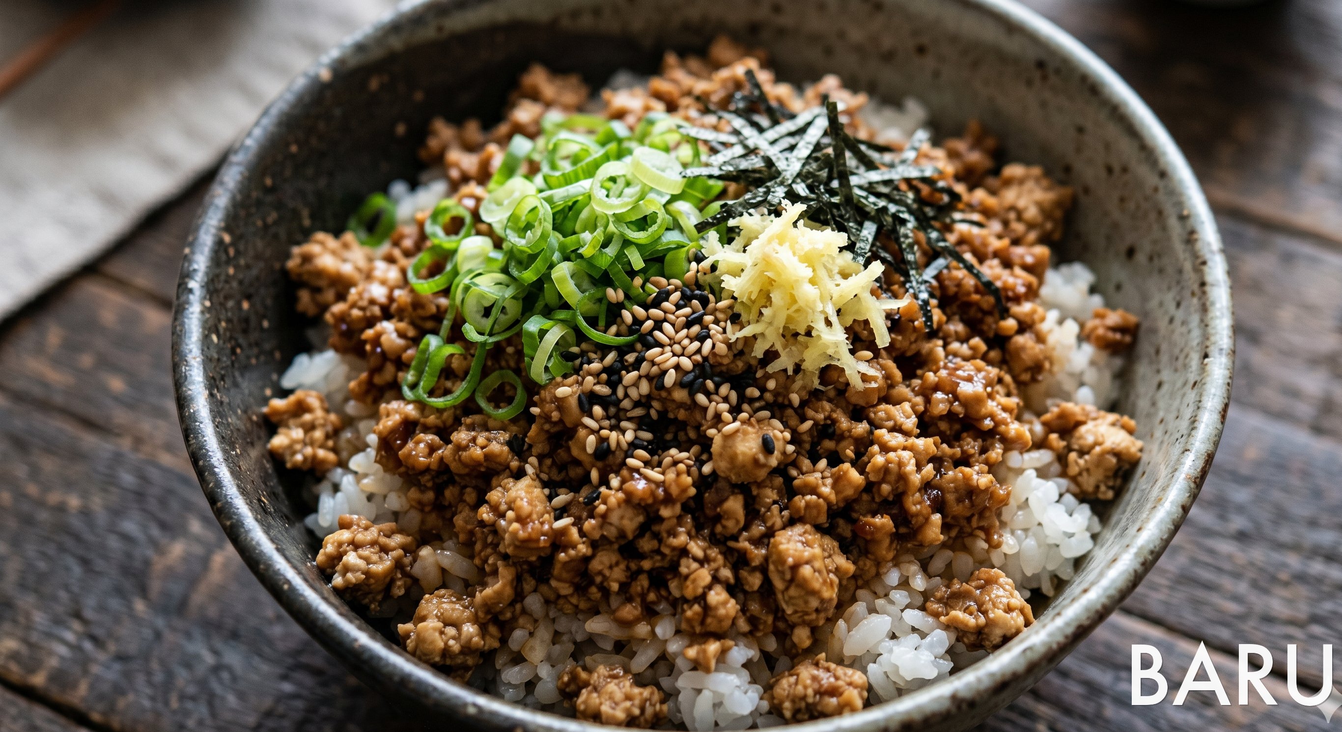 Tofu Soboro Don (Crumbled Tofu Rice Bowl) (두부 소보로 동 (두부 크럼블 덮밥))
