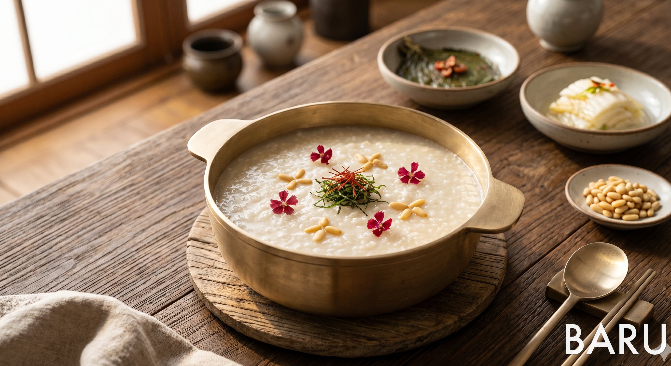 Royal Pine Nut Porridge (잣죽)