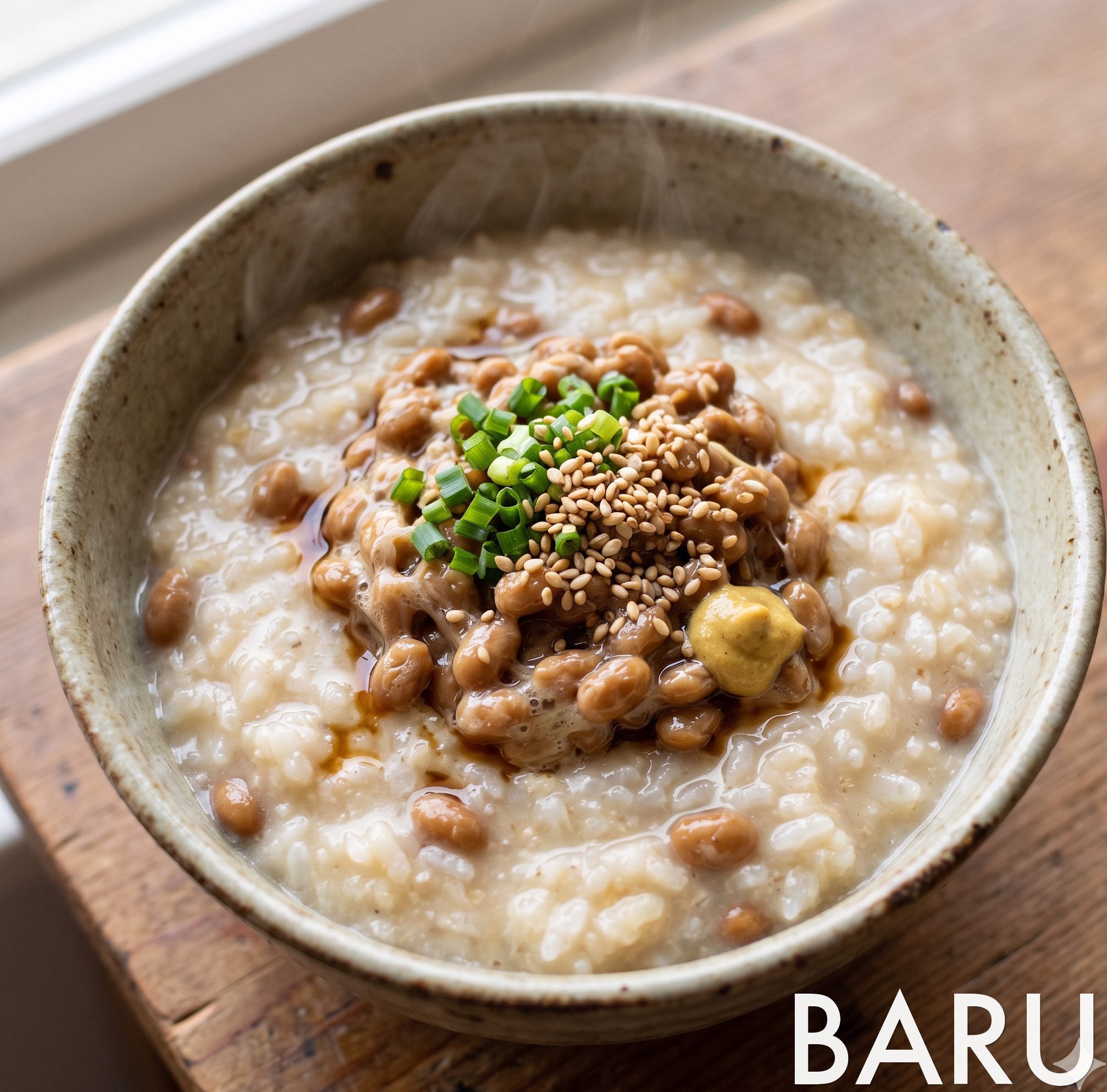 Fermented Soybean Porridge (낫토죽)