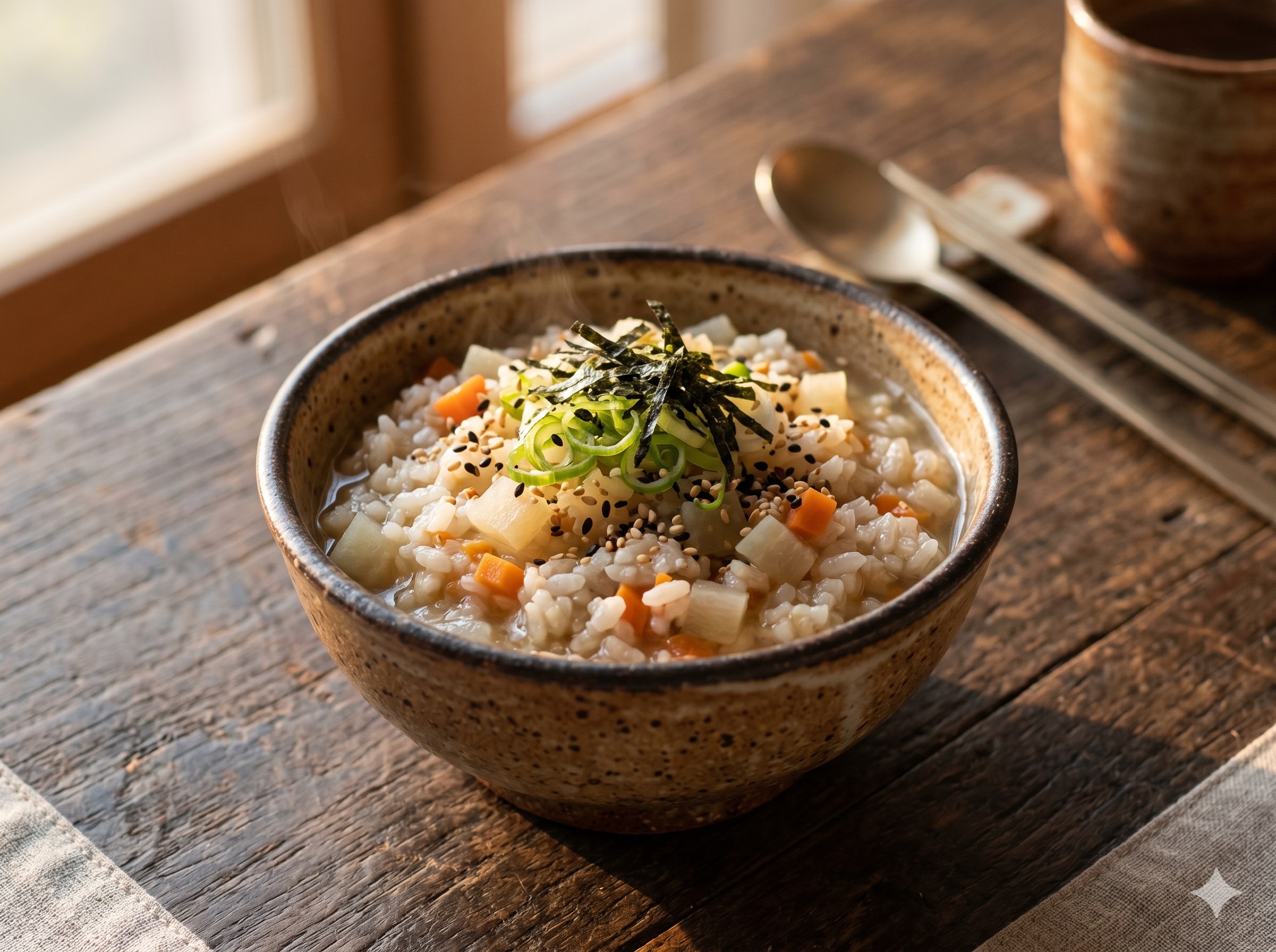 Vegetable Rice Porridge (야사이 죠스이)