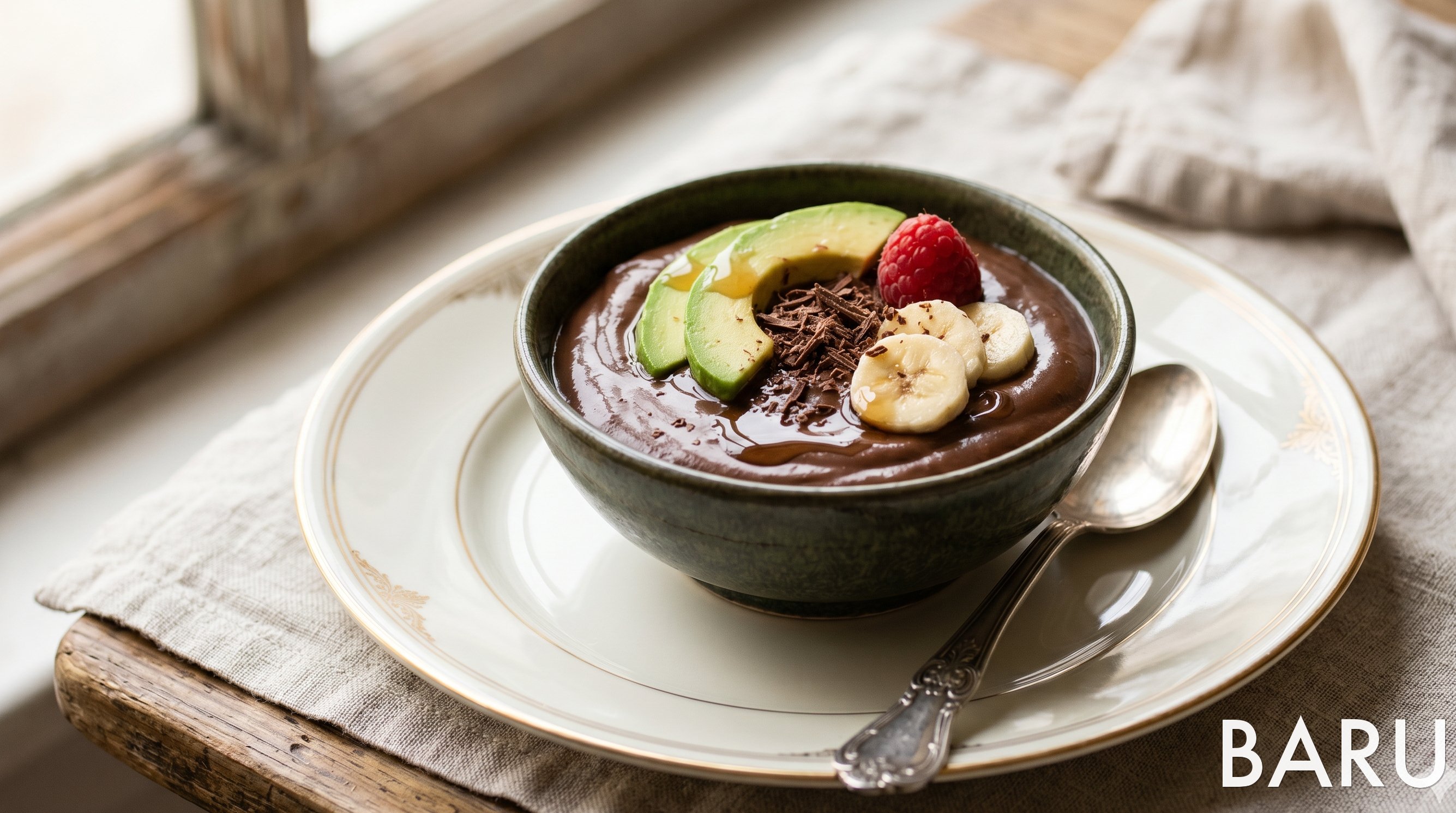 Avocado Chocolate Pudding (달콤한 아보카도 초코릿 푸딩)