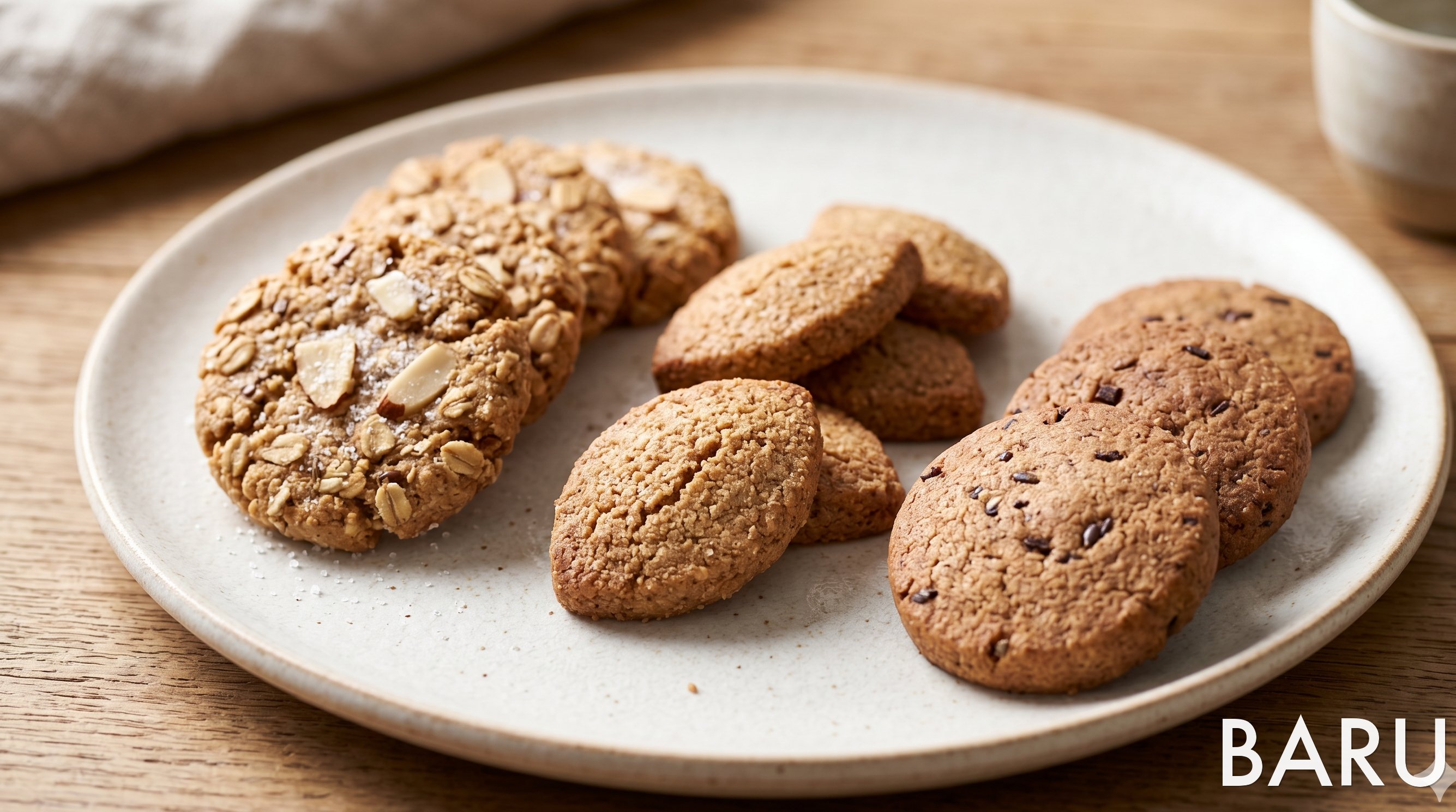 Whole Wheat Cookies (통밀쿠키 3가지 맛)
