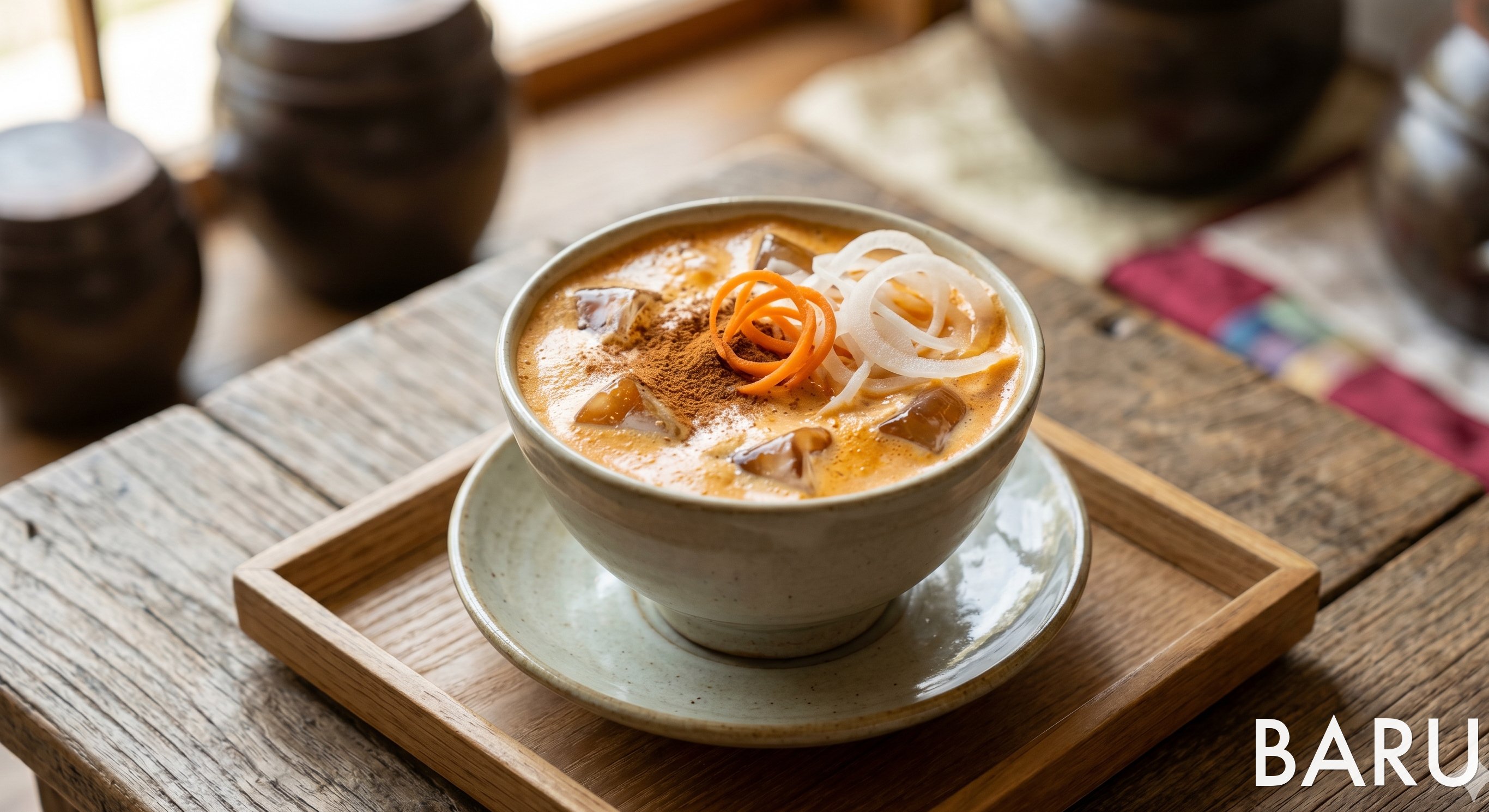 Iced Carrot Café Latte (당근카페라떼)