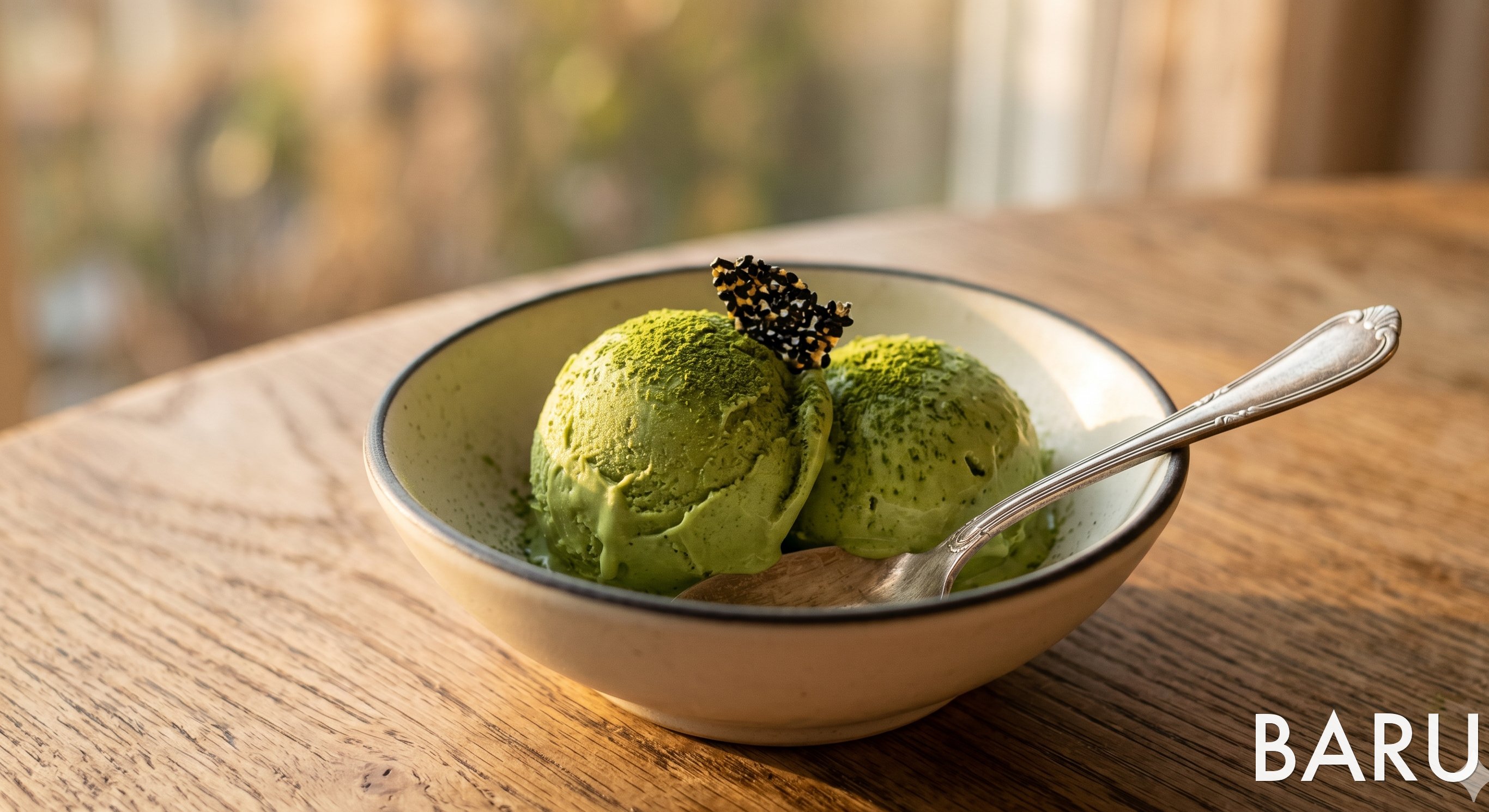 Matcha Soy Milk Ice Cream (말차 두유 아이스크림)