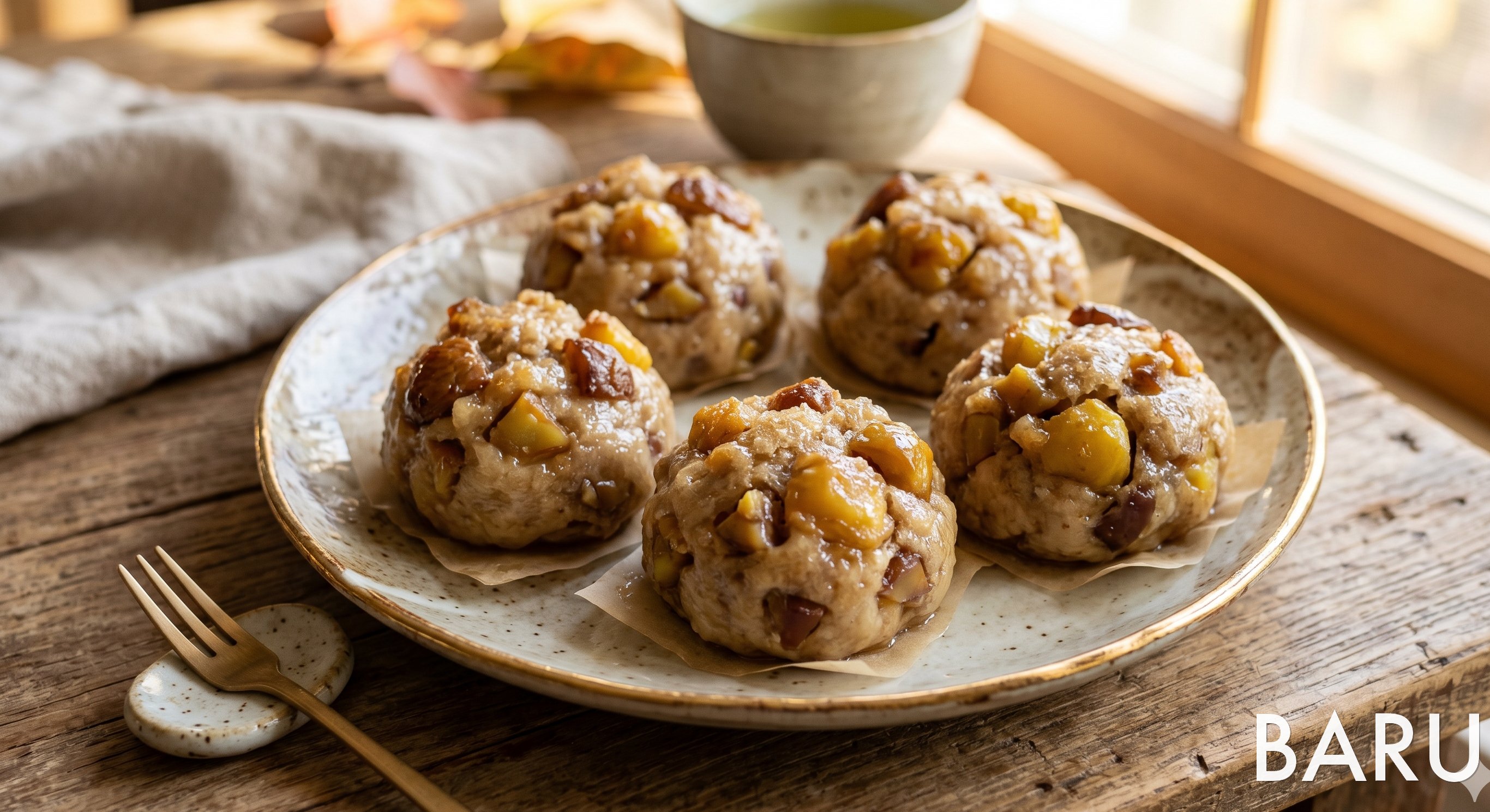 Chestnut Steamed Buns (Kuri Oni-Manju) (밤 오니만주)