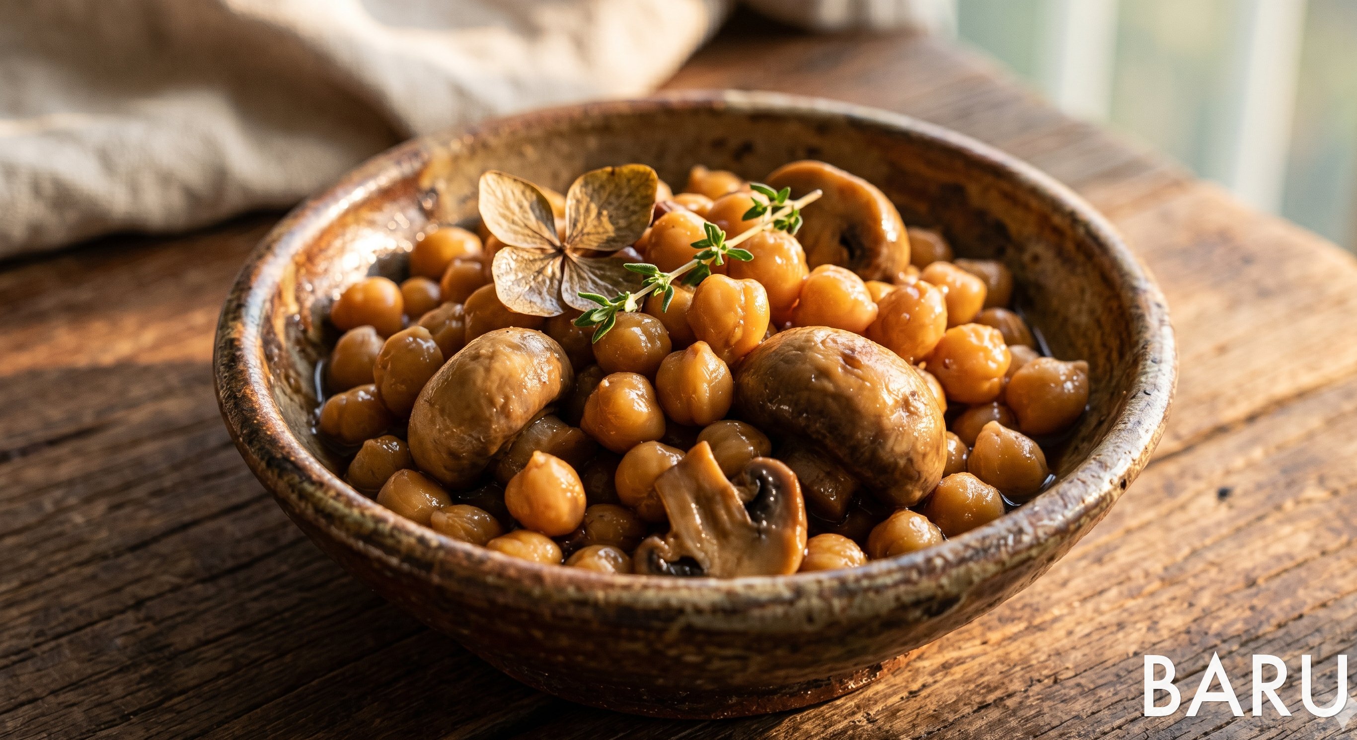 Chickpeas Simmered in Sweet Tea (병아리콩 감차 조림)