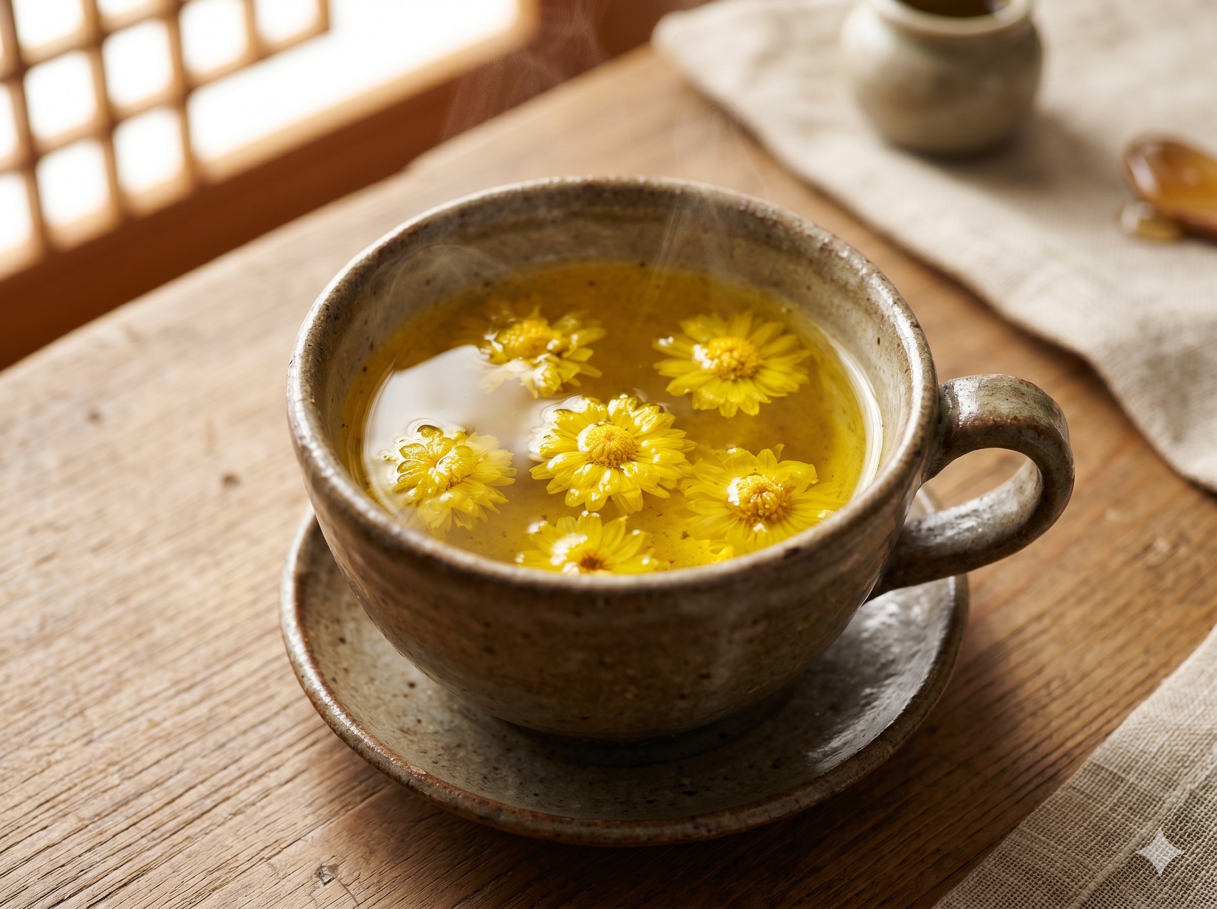 Chrysanthemum Tea (Gukhwa-cha) (국화차)