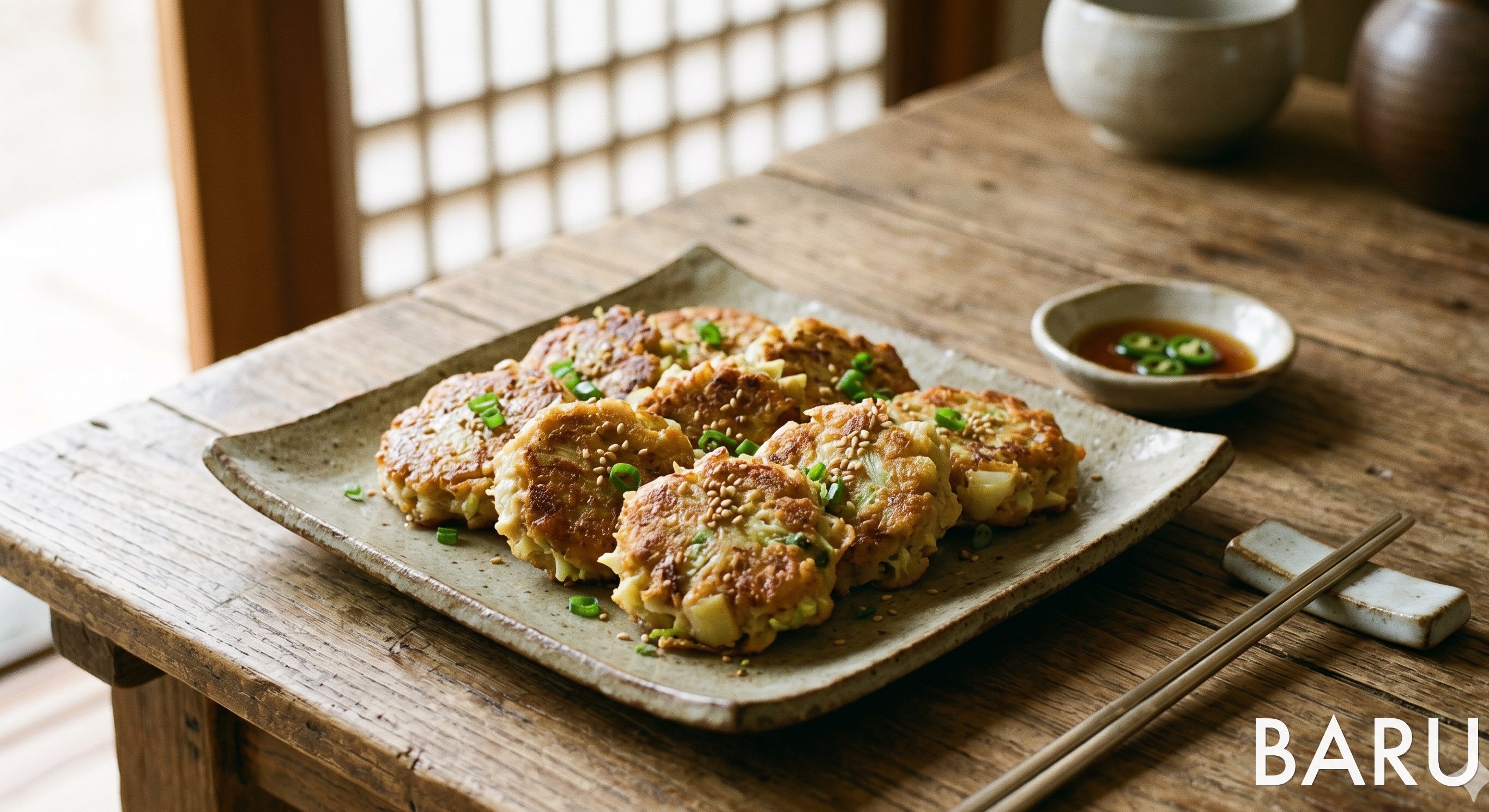 Soybean Pulp Fritters (동그랑땡(비지전))