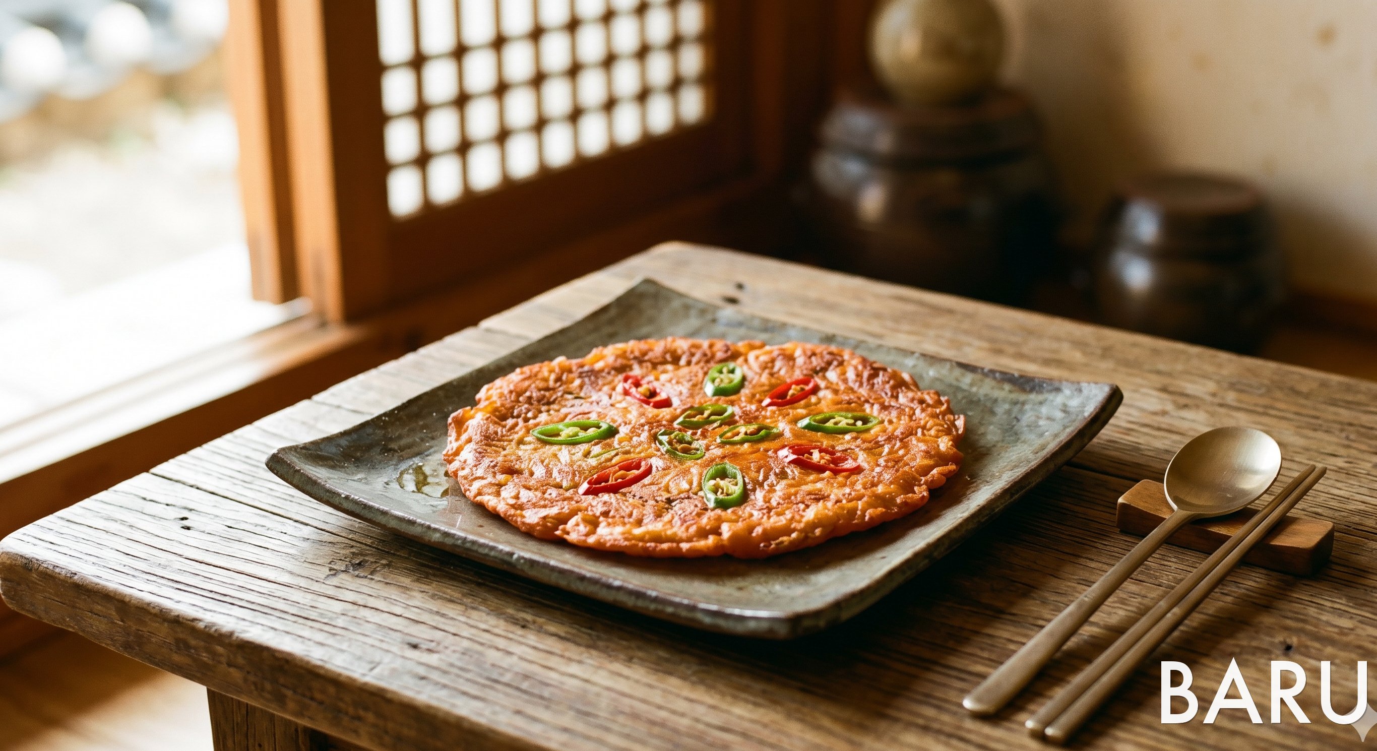 Gochujang Jangddeok (고추장 장떡)