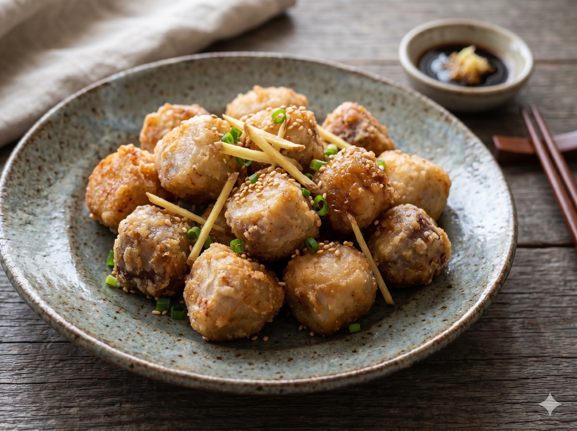 Fried Taro (사토이모노 카라아게)