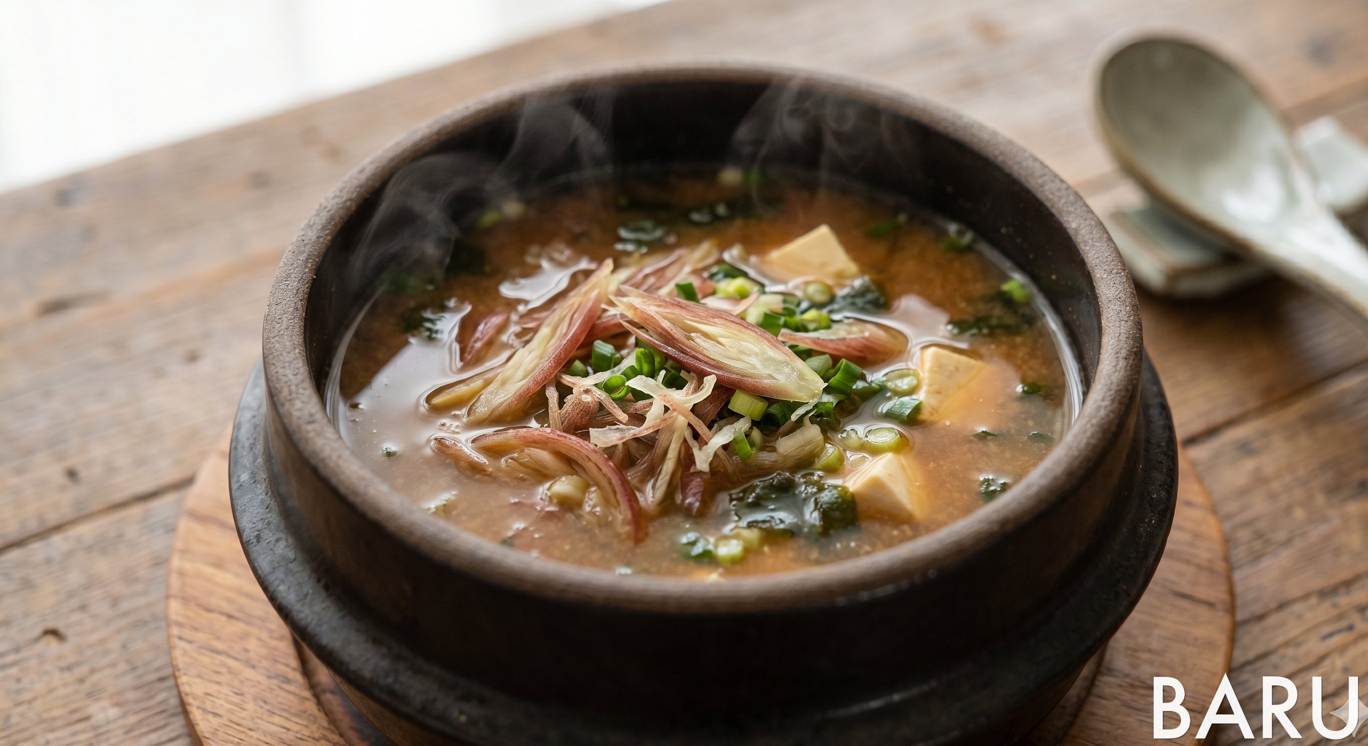 Myoga Ginger Miso Soup (양하 된장국)