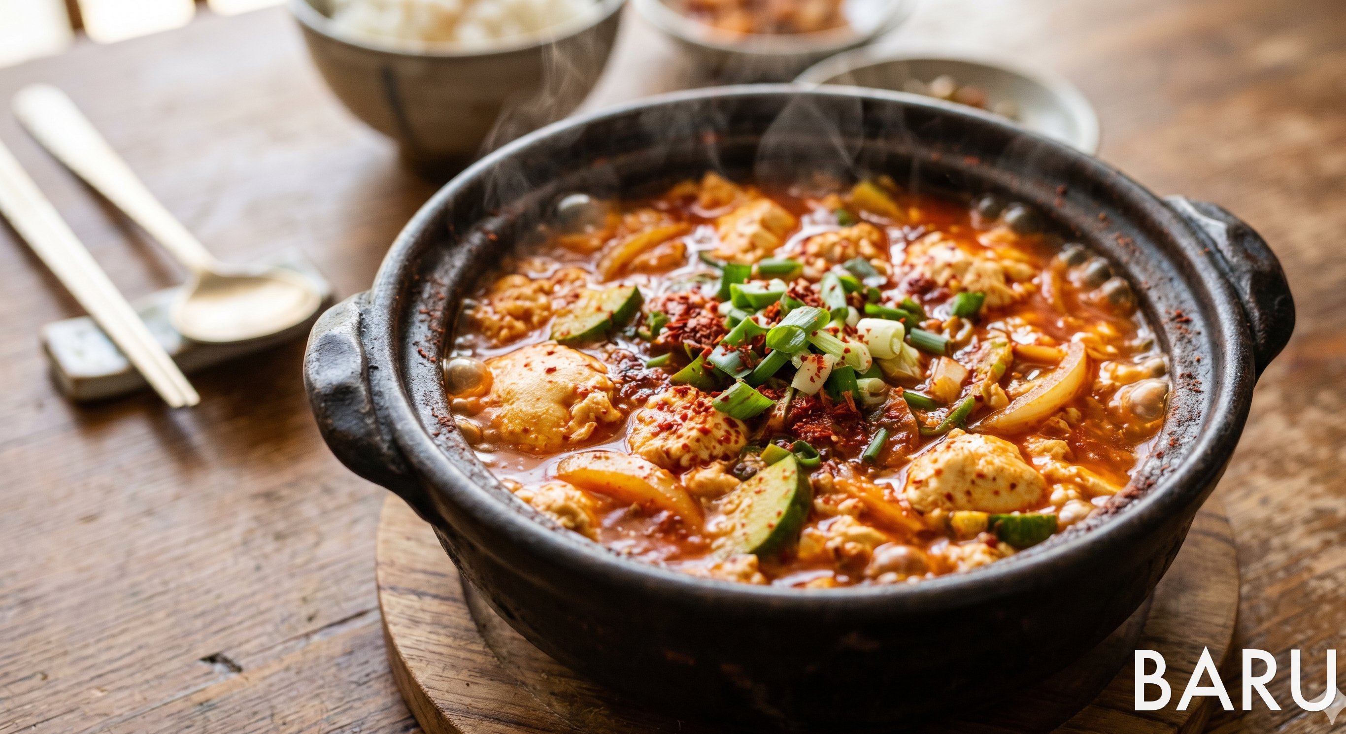 Soft Tofu Stew (순두부찌개)
