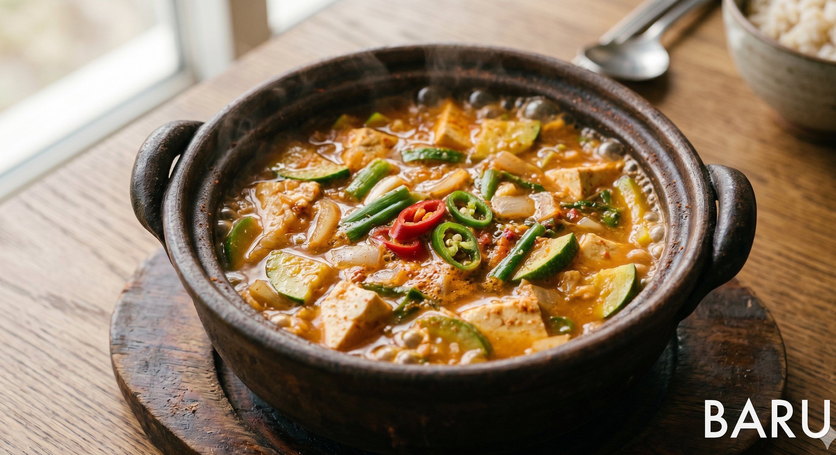 Soybean Paste Pulp Stew (콩비지찌개)