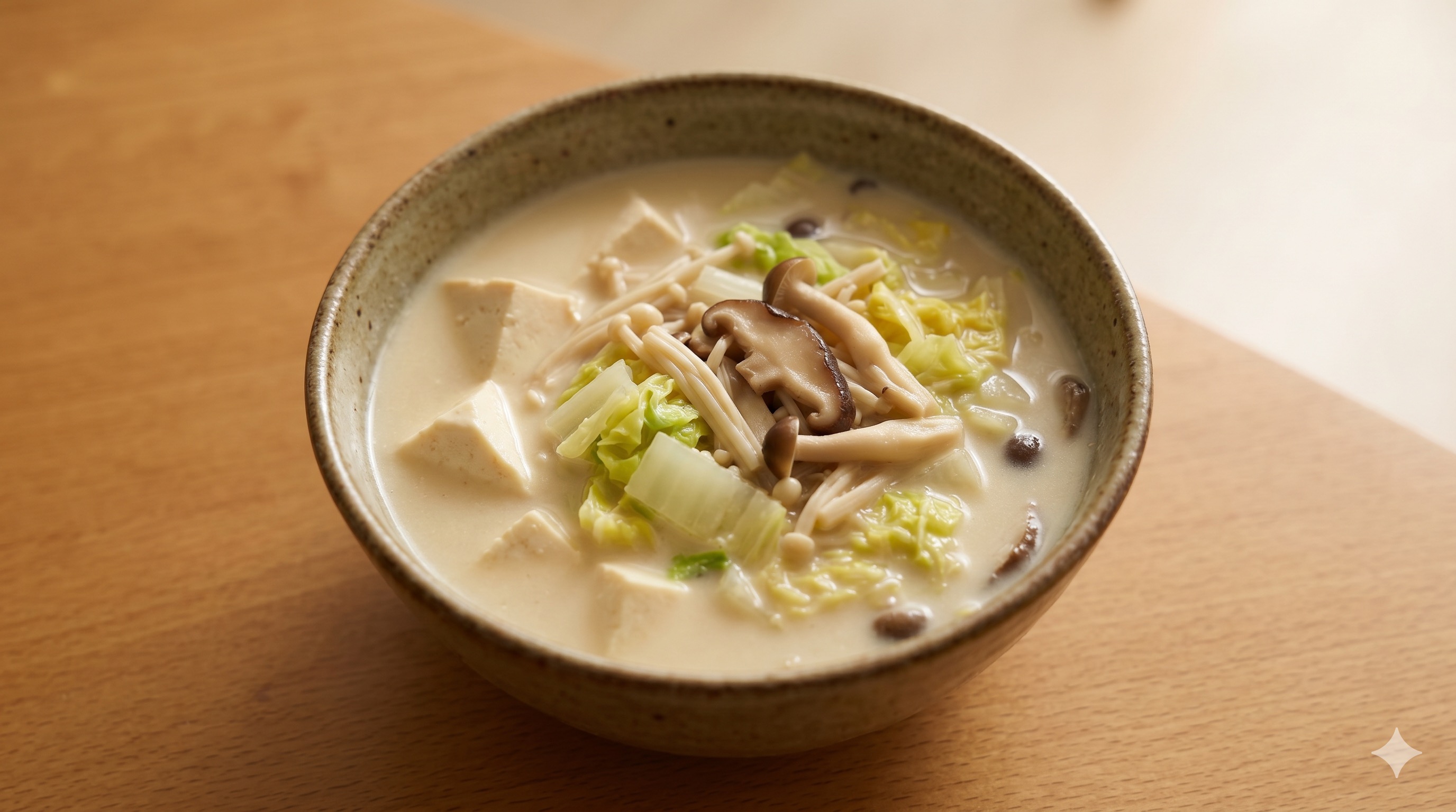 Tonyu Nabe (Soy Milk Hot Pot) (도뉴나베 (두유 전골))