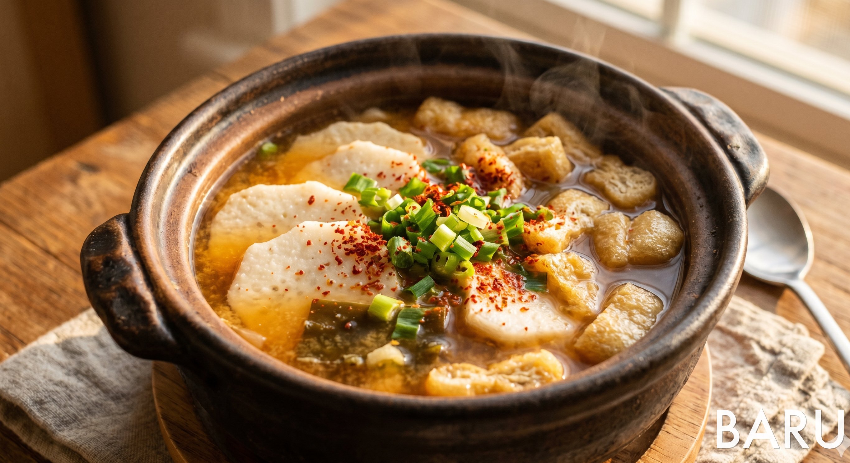 Nagaimo Mountain Yam Miso Soup (참마 된장국)