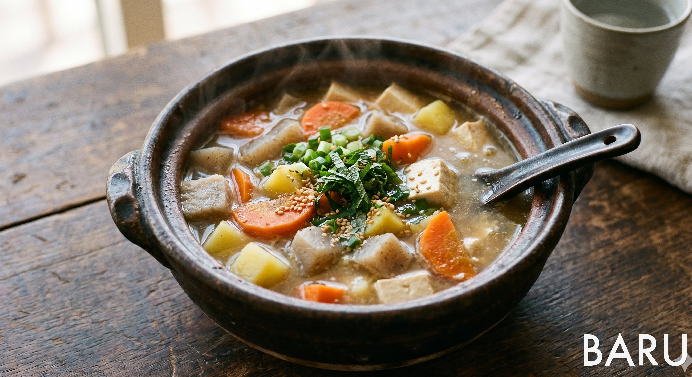 Easy Temple Vegetable Soup (건진국 간편식)