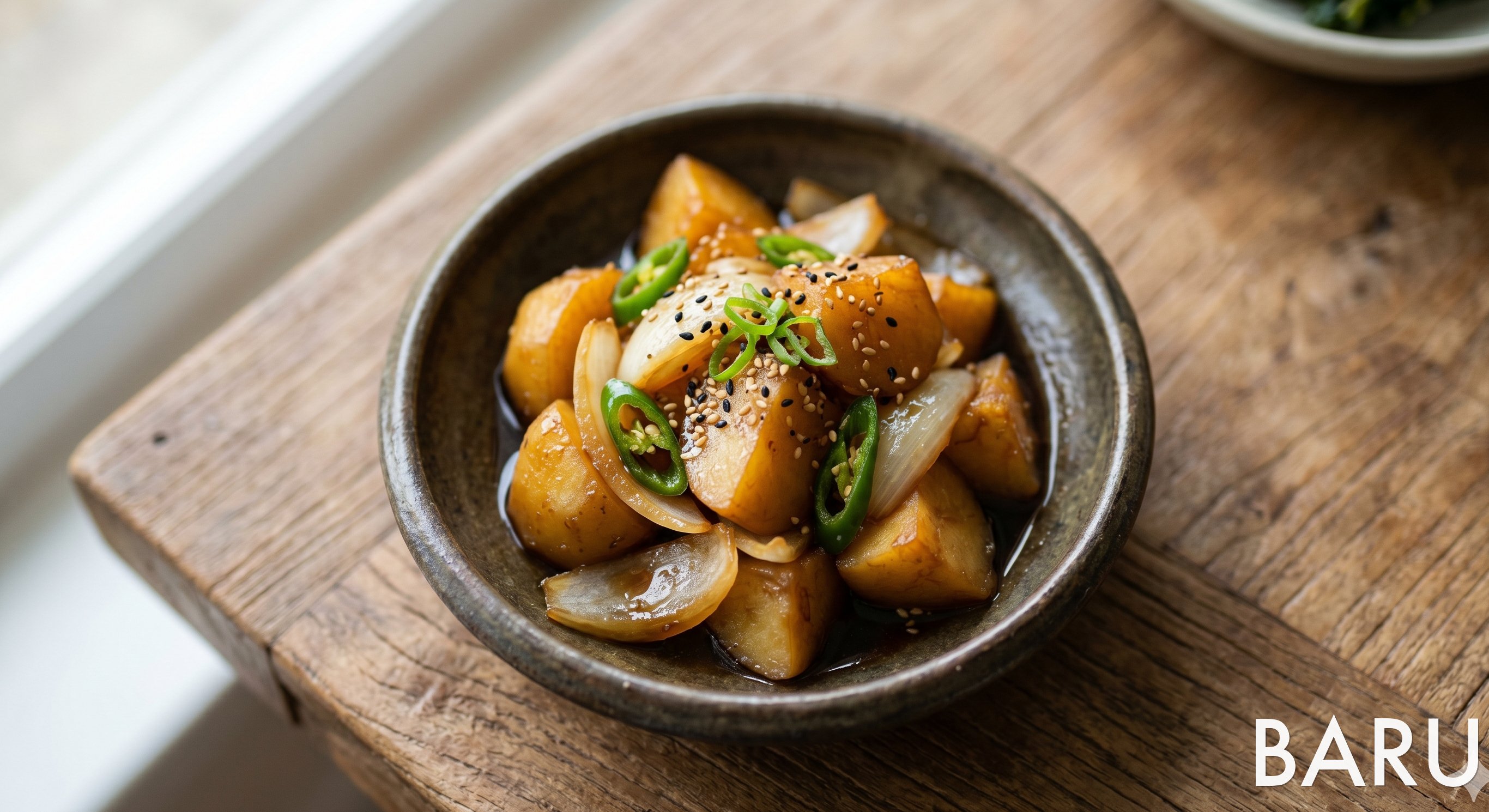Potato and Onion Soy Sauce Braised (감자양파간장조림)