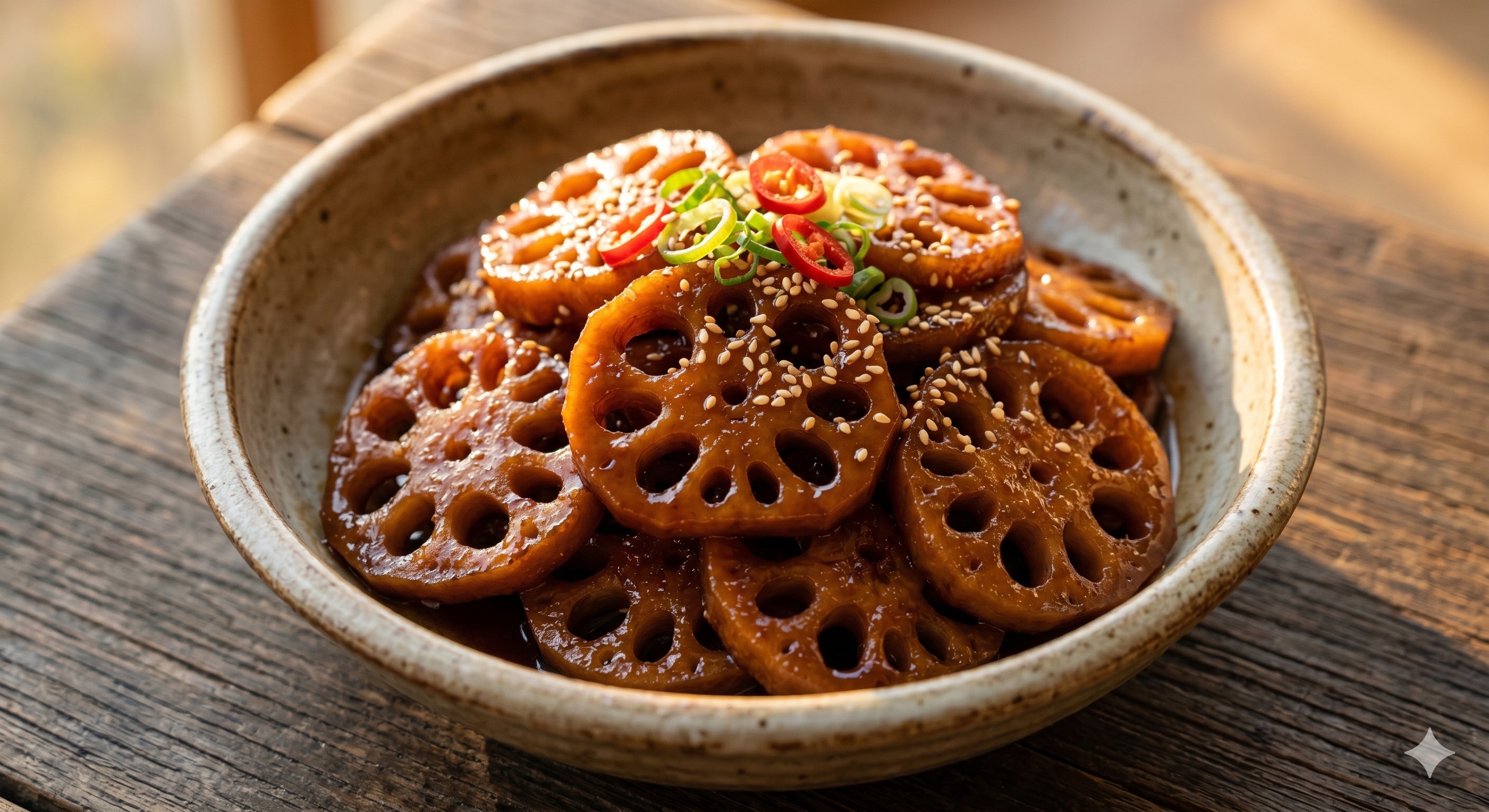 Sweet Braised Lotus Root (아삭하면서 쫀득한 연근조림)