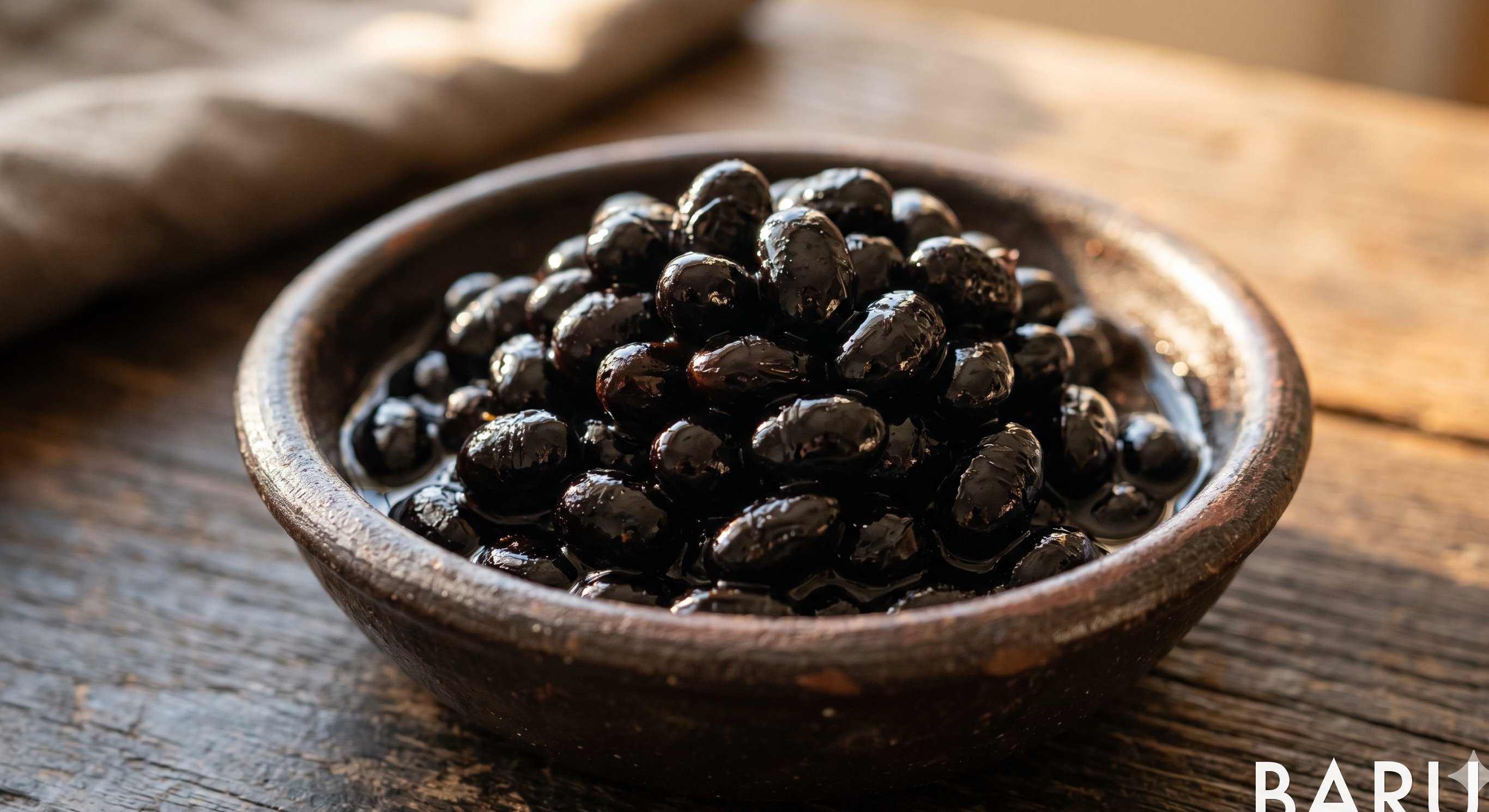 Sweet Simmered Black Soybeans (No Baking Soda) (검은콩 조림)