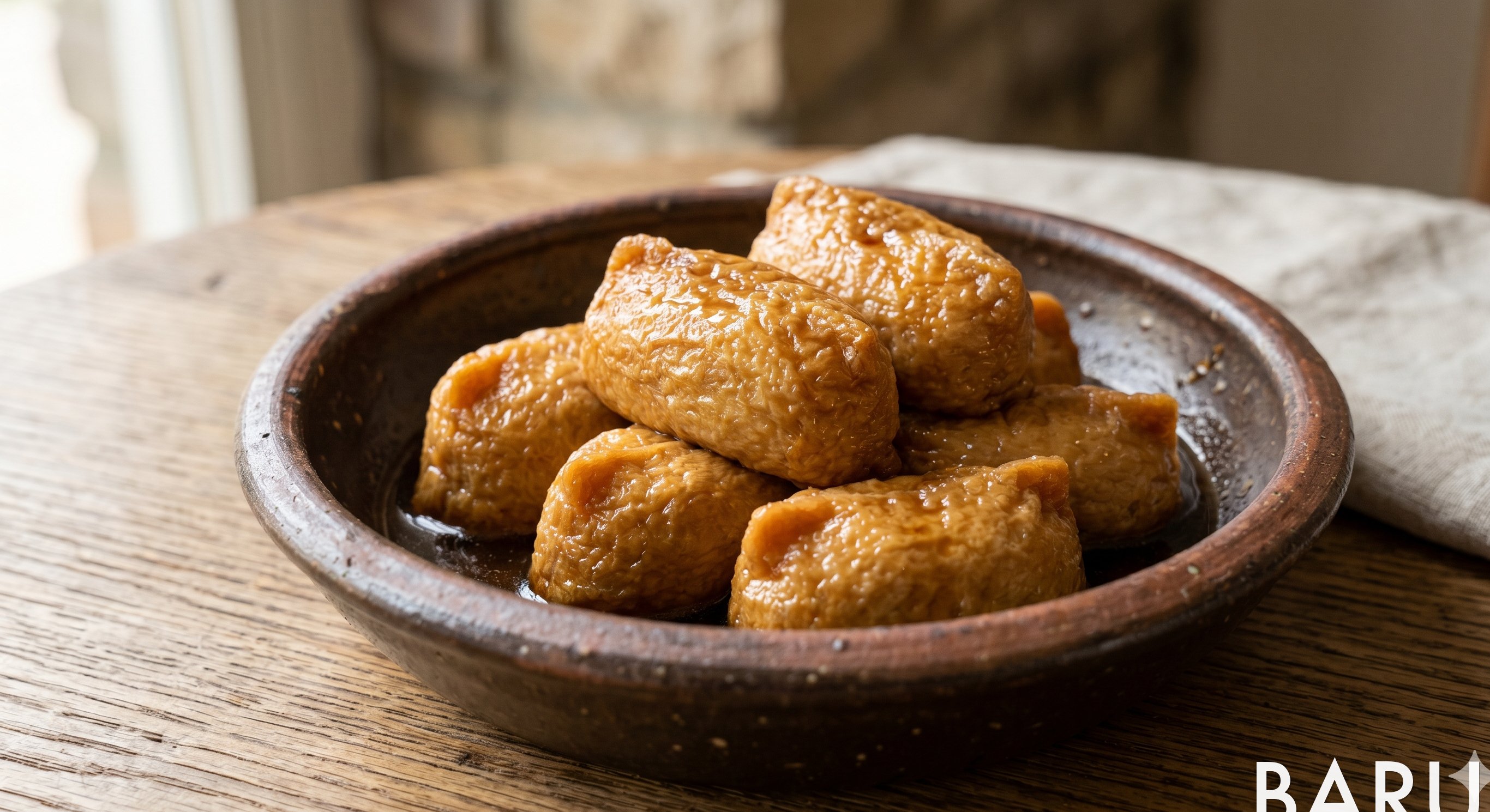 Gently Simmered Fried Tofu Pouches (유부 조림)