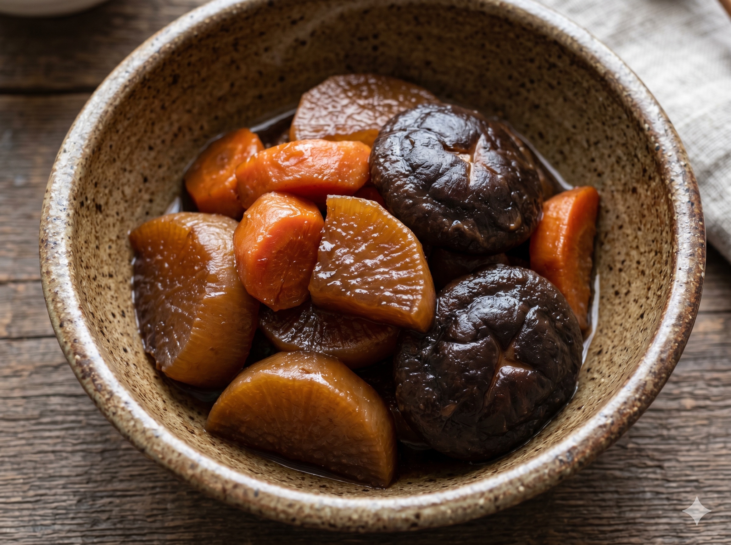 Deeply Flavored Simmered Vegetables (후쿠메니)