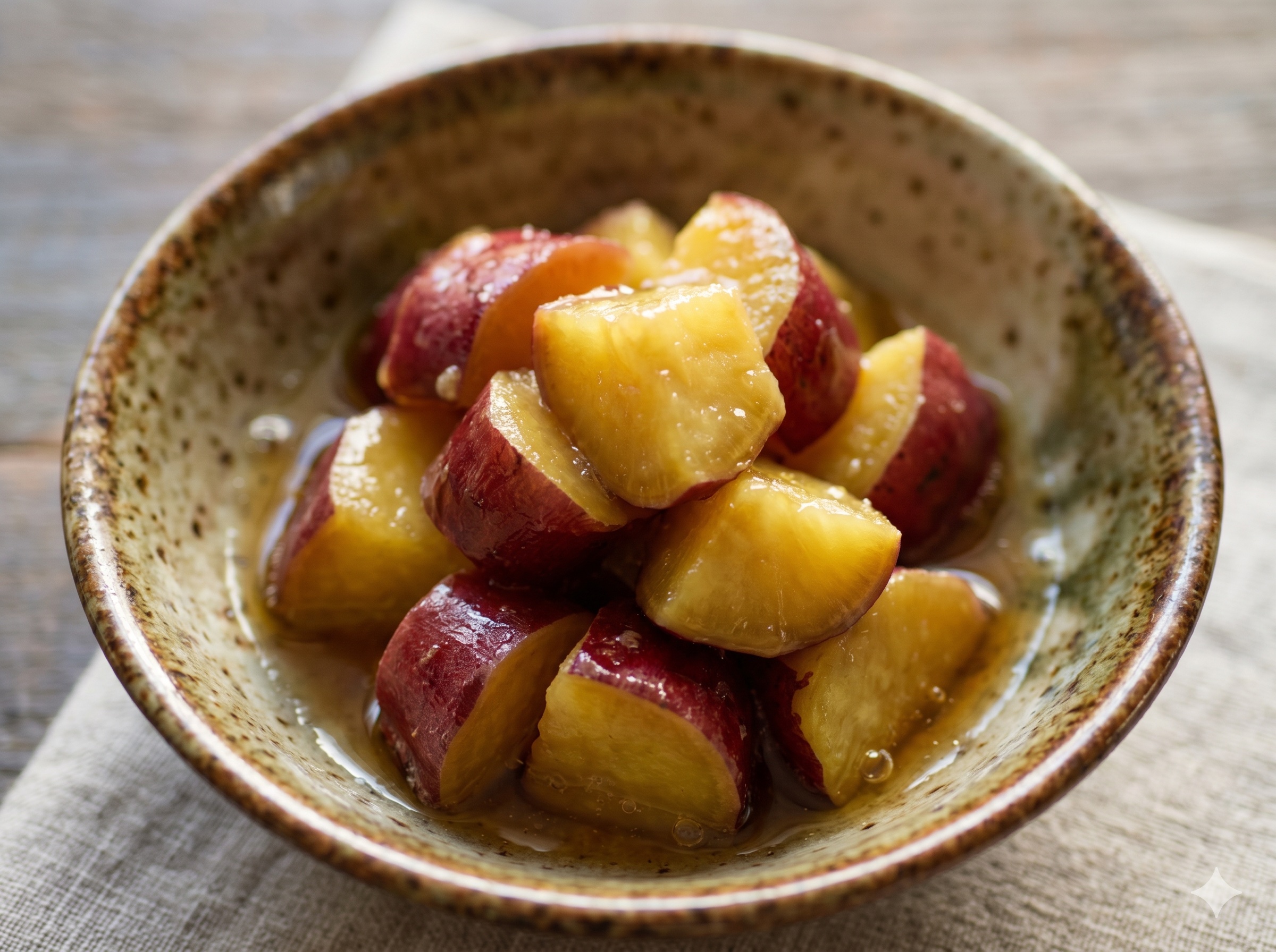 Sweet Simmered Sweet Potato (사츠마이모 아마니)