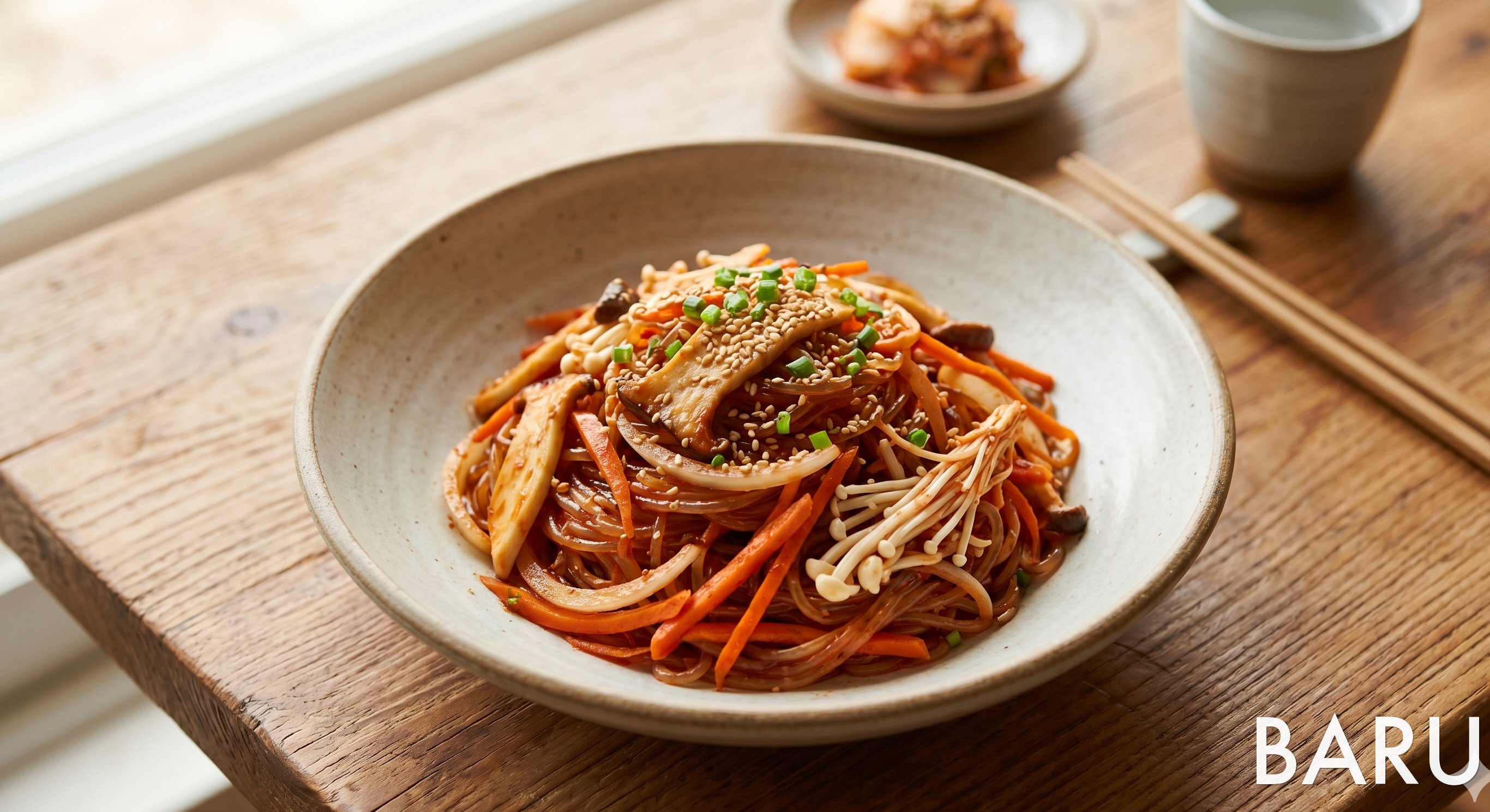 Spicy Bibim Glass Noodles (비빔당면)