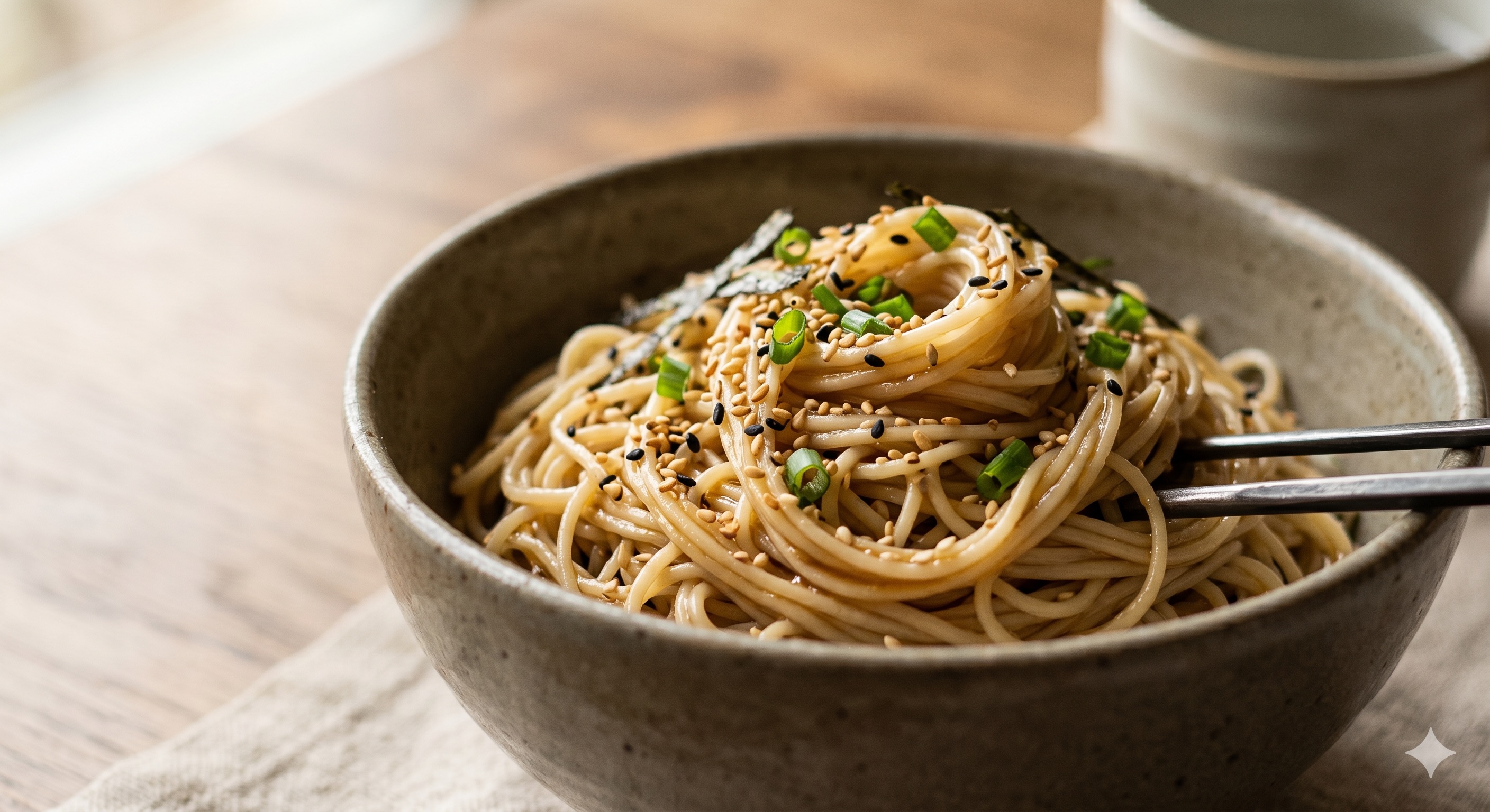 Chamgireum Guksu (Sesame Oil Noodles) (참기름국수)