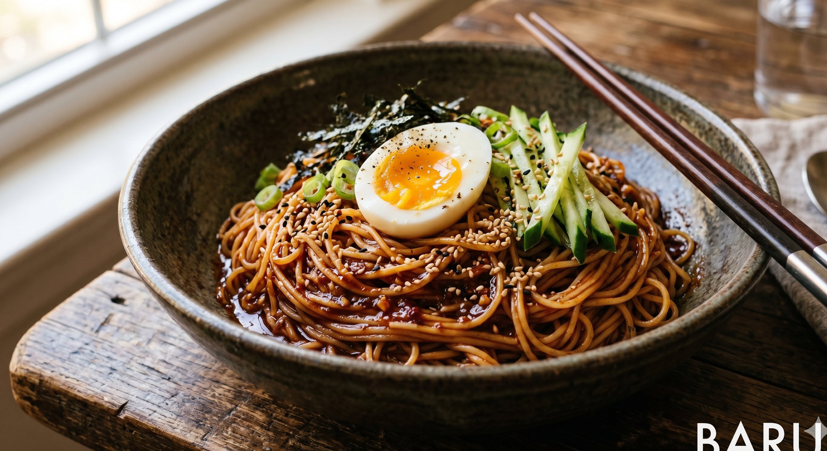 Sweet and Spicy Bibim Noodles (비빔국수)