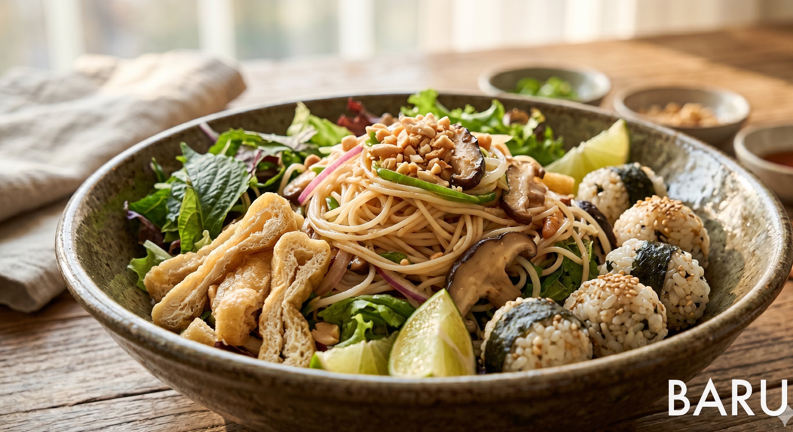 Stir-Fried Rice Noodle Salad (볶음 쌀국수(팟타이) 샐러드)