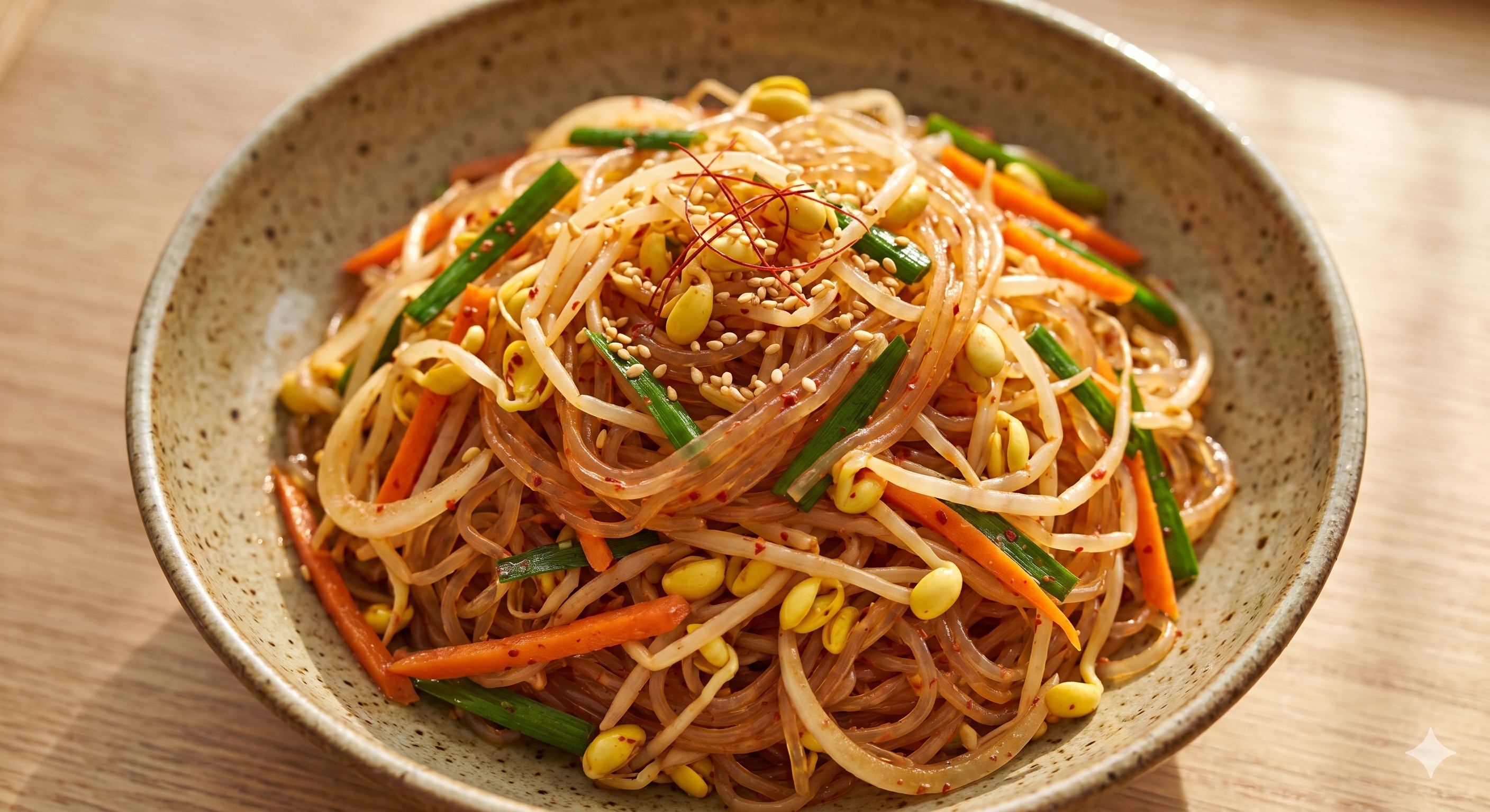 Spicy Soybean Sprout Japchae (매운콩나물잡채)